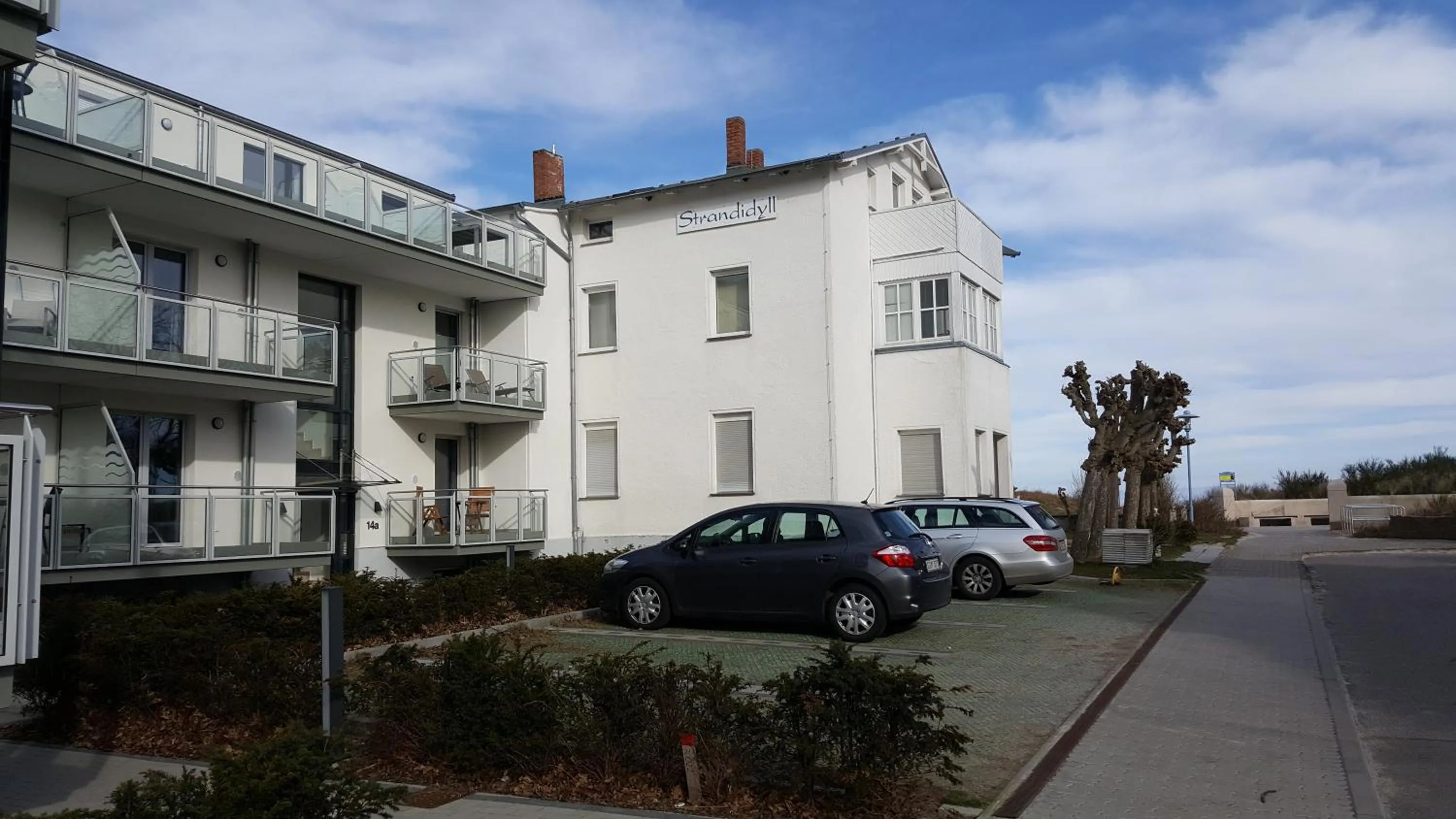 Facade/entrance in Ferienwohnung Dünenperle
