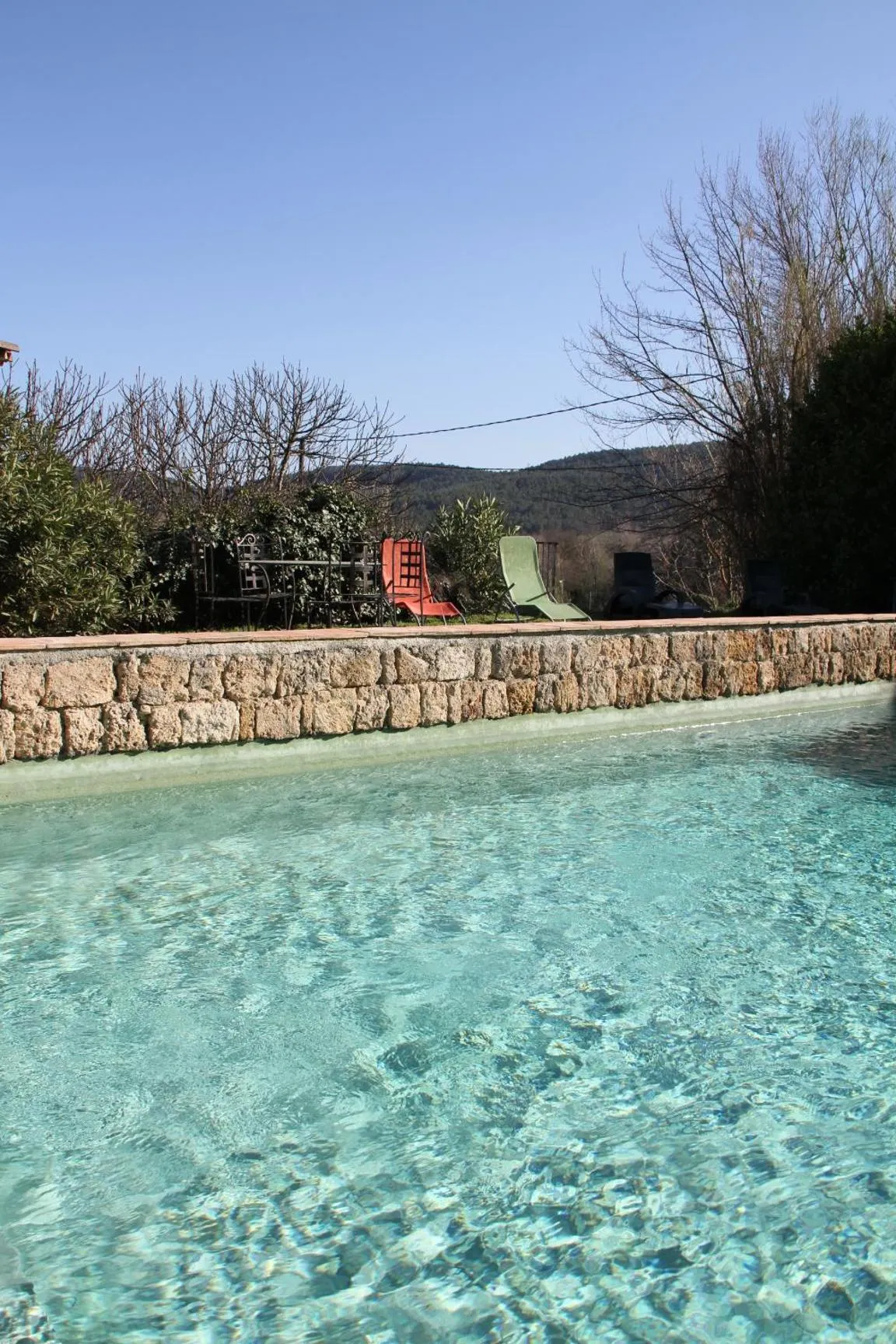 Swimming pool in Les Vingalières