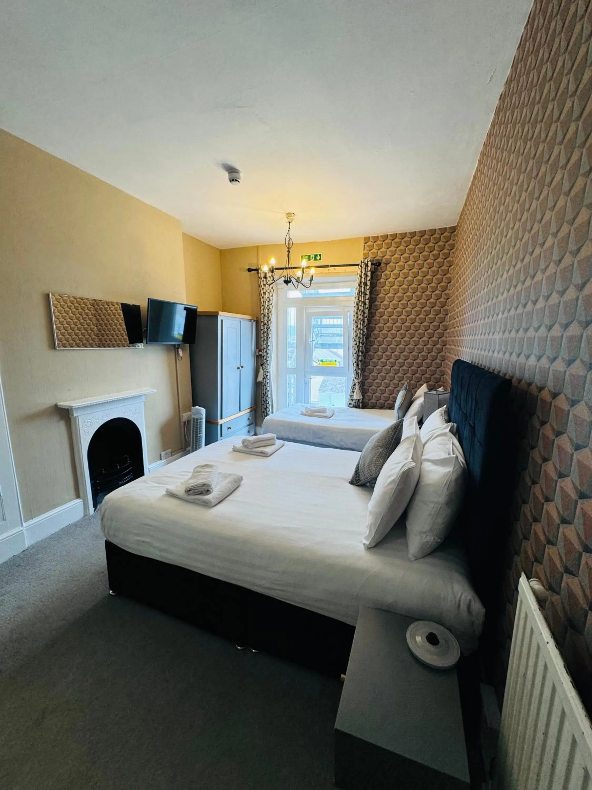 Bed in The Central Hotel