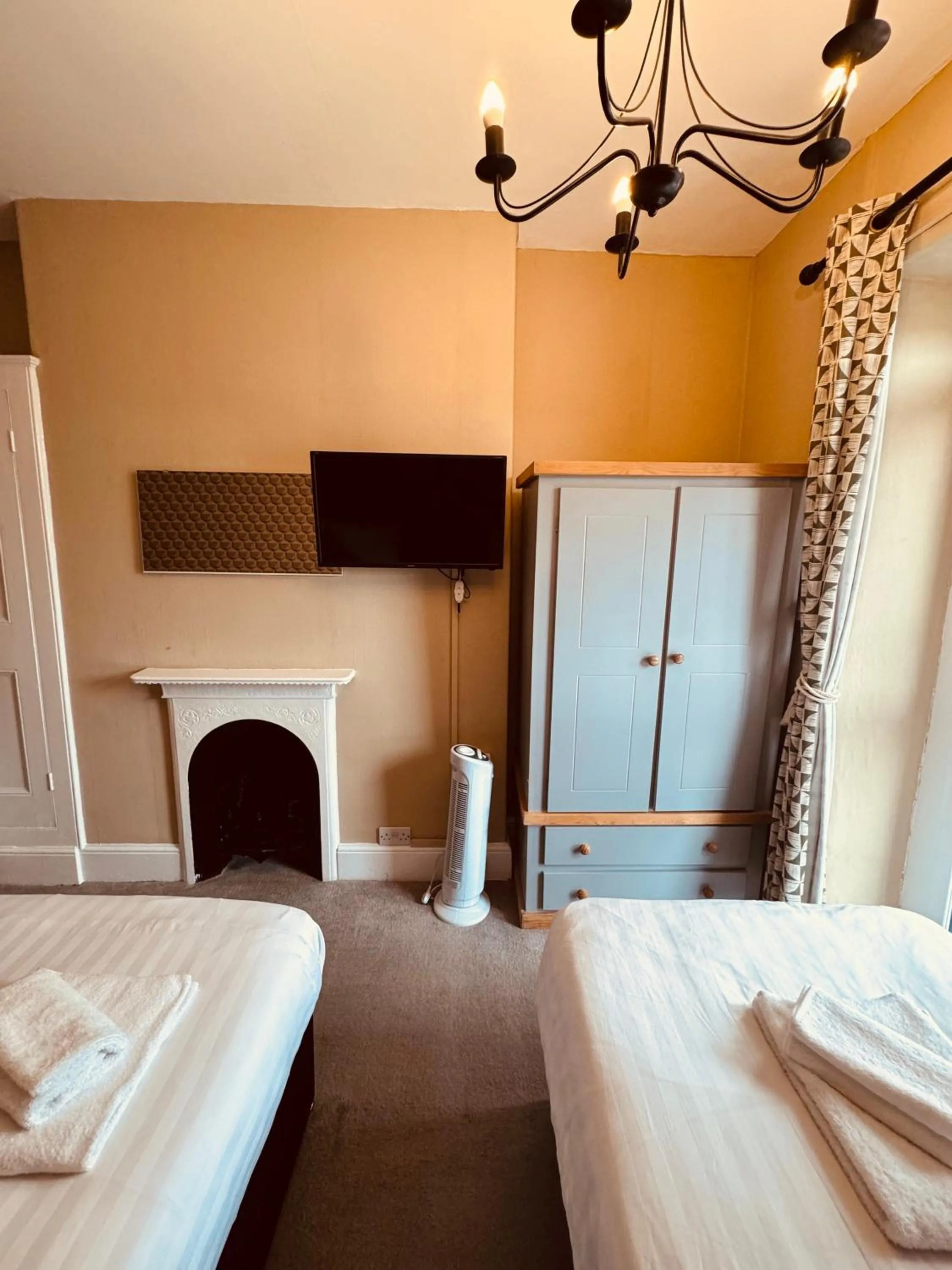 Bed in The Central Hotel