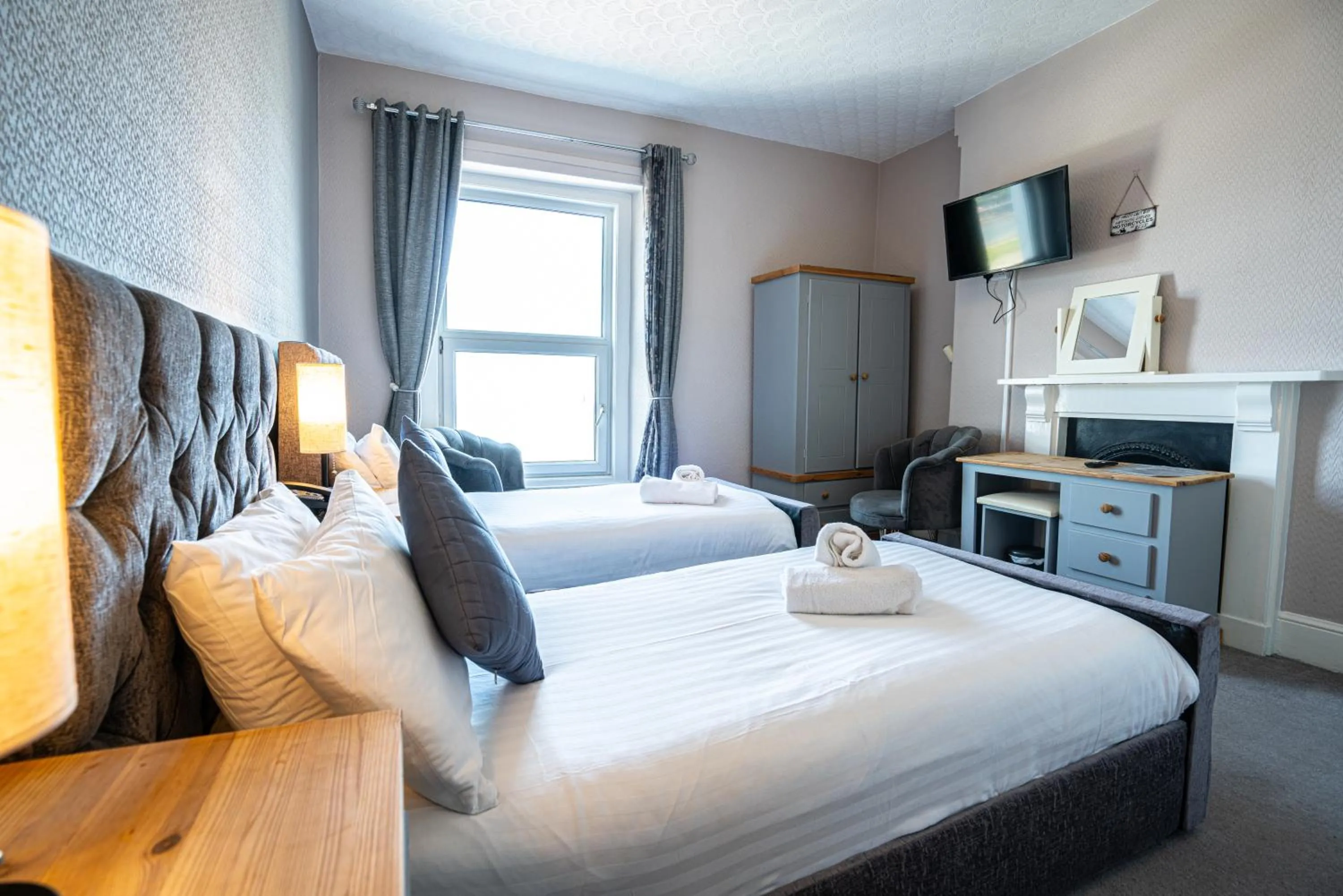 Bed in The Central Hotel