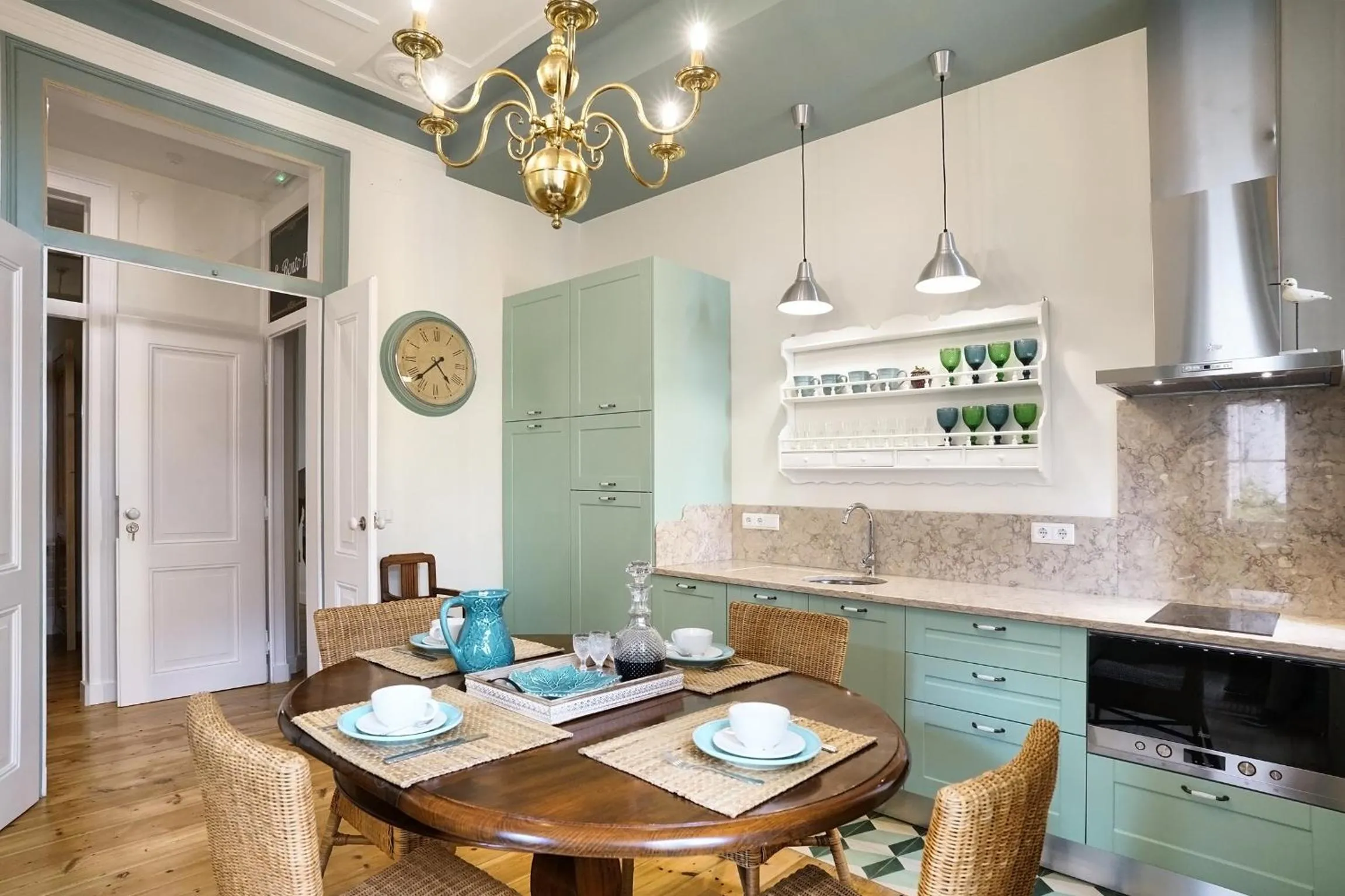 Dining area in Casas de São Bento