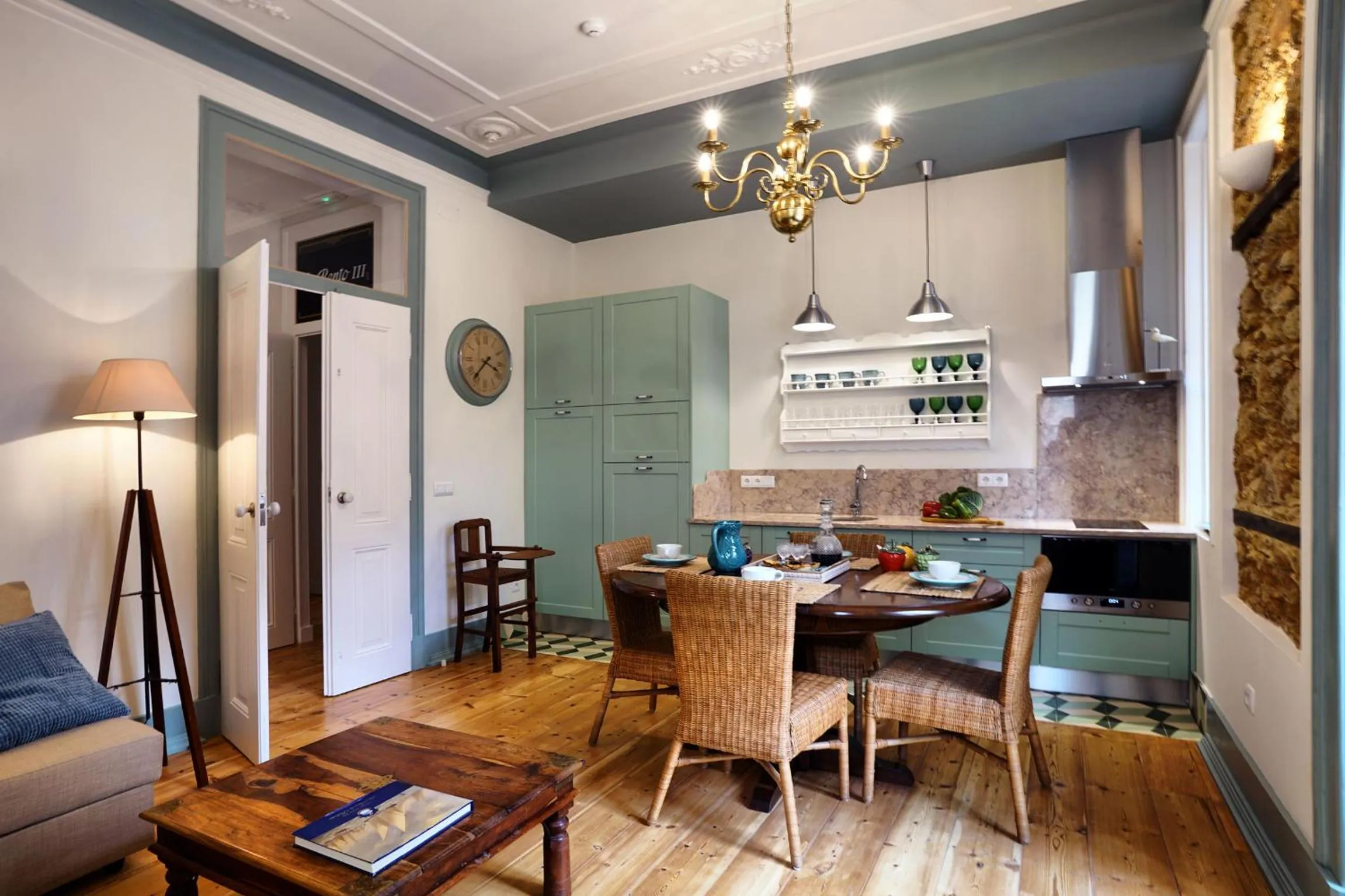 Dining area in Casas de São Bento