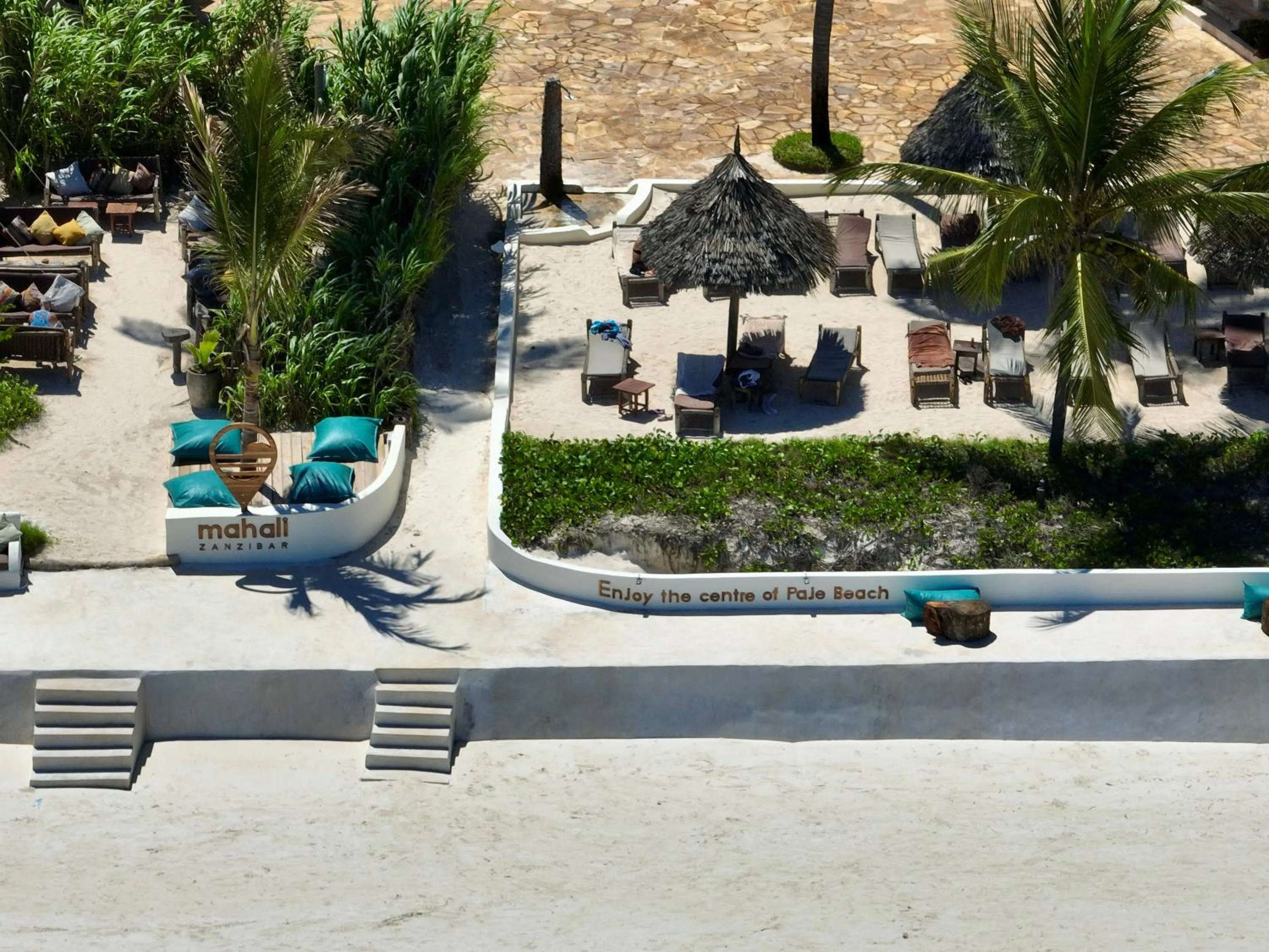 Beach in Mahali Zanzibar