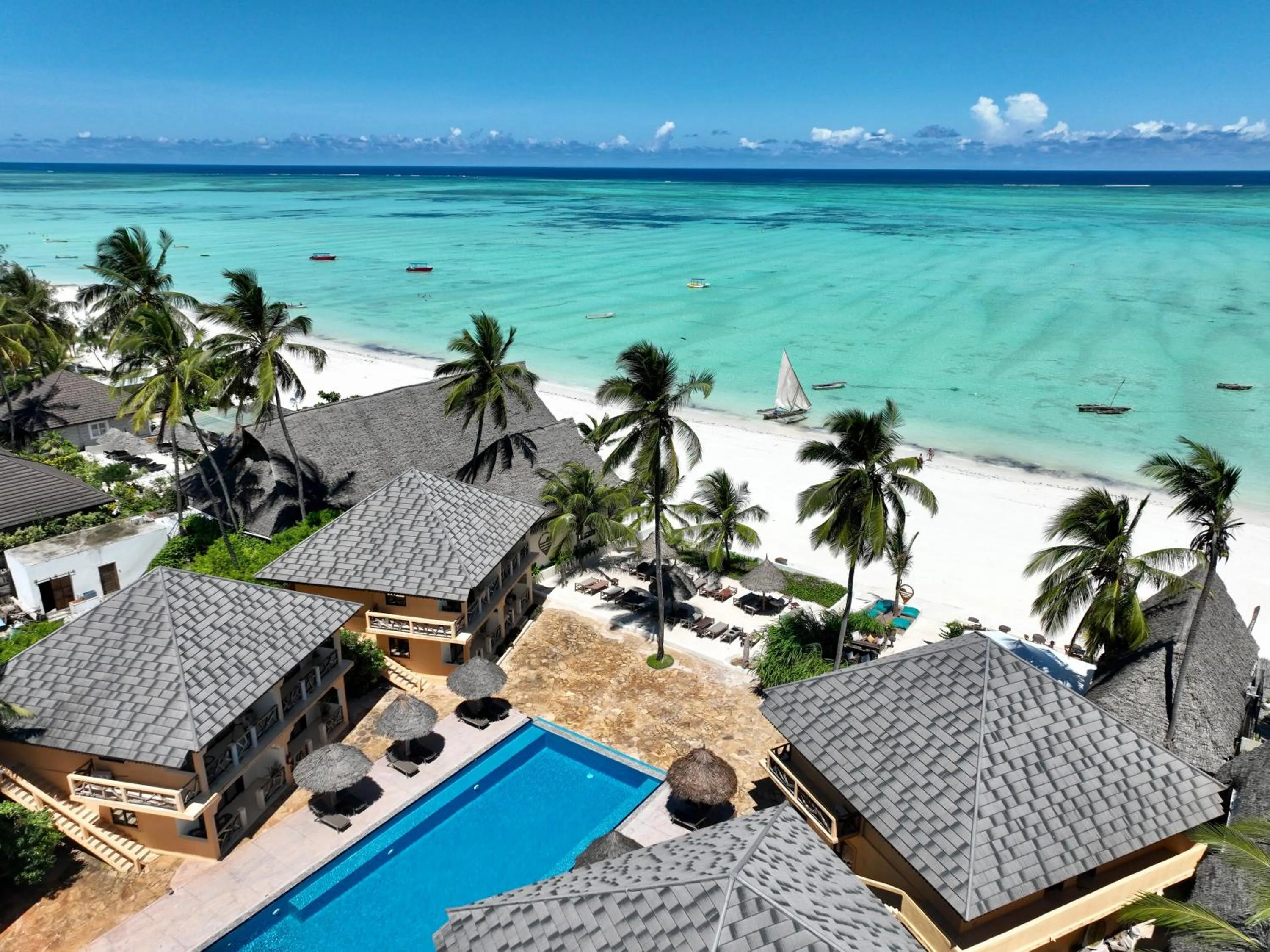 Beach in Mahali Zanzibar