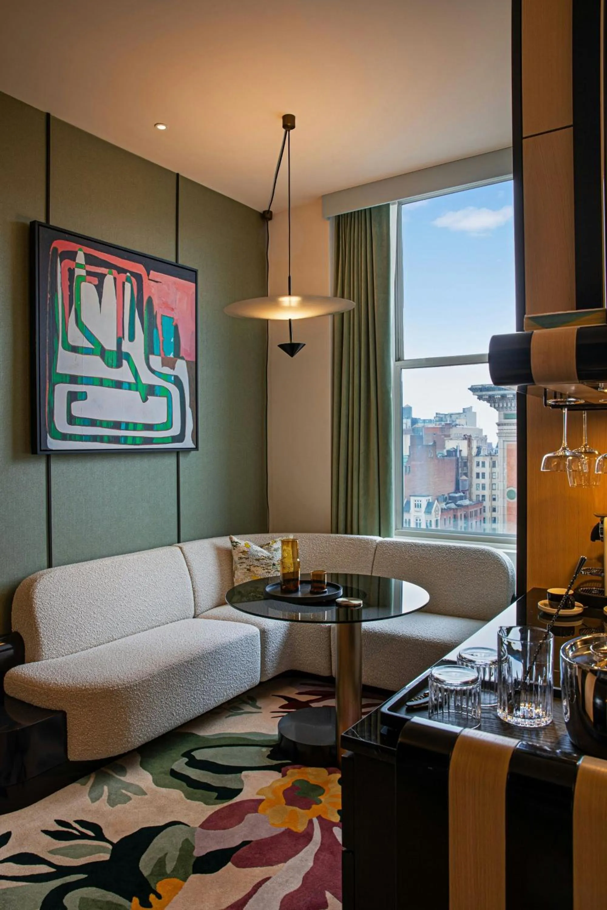 Living room in W New York - Union Square