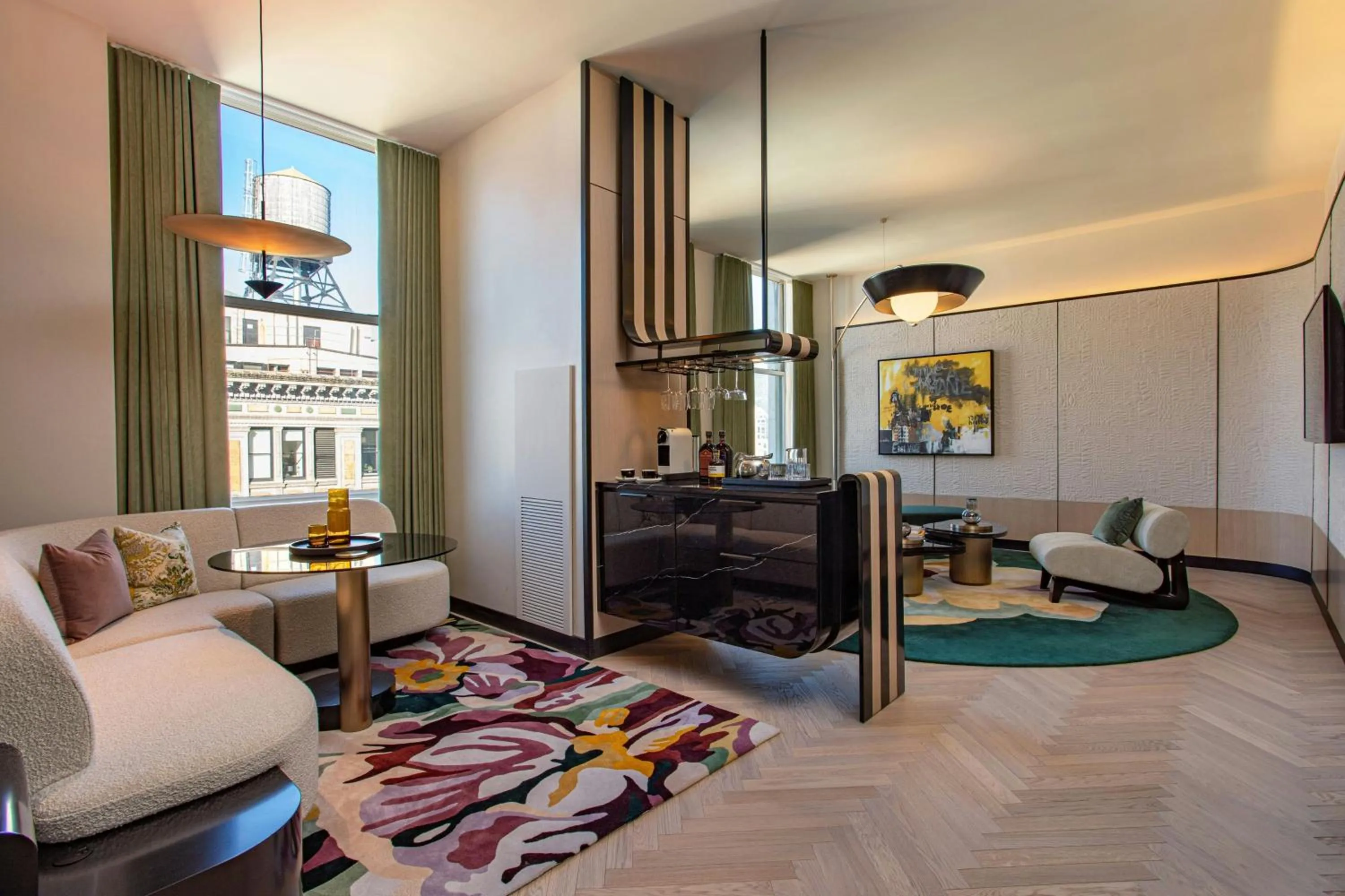 Living room in W New York - Union Square