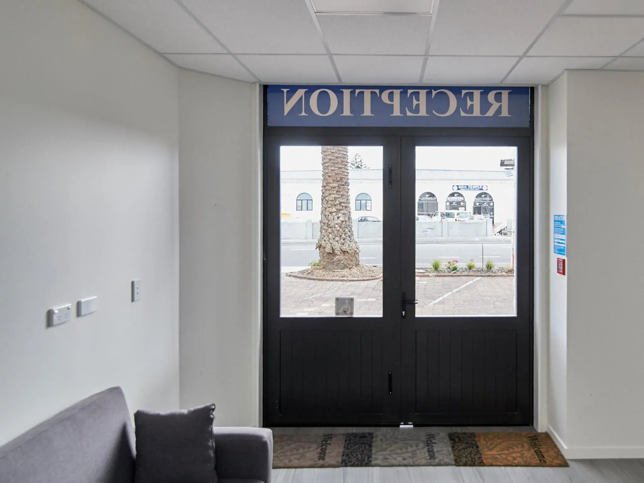 Property building in Three Palms Lodge Property building in Three Palms Lodge