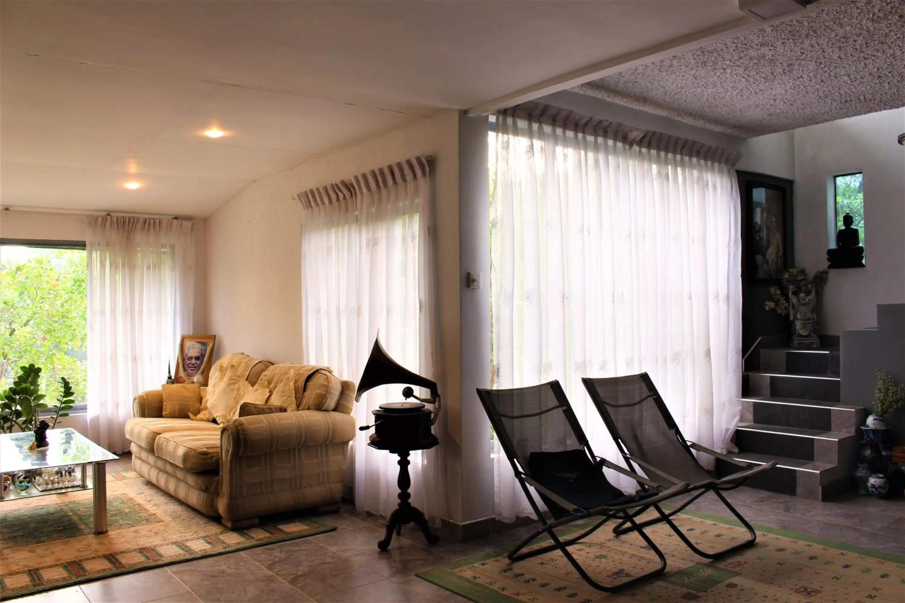 Living room in e-stay Hanthana Kandy