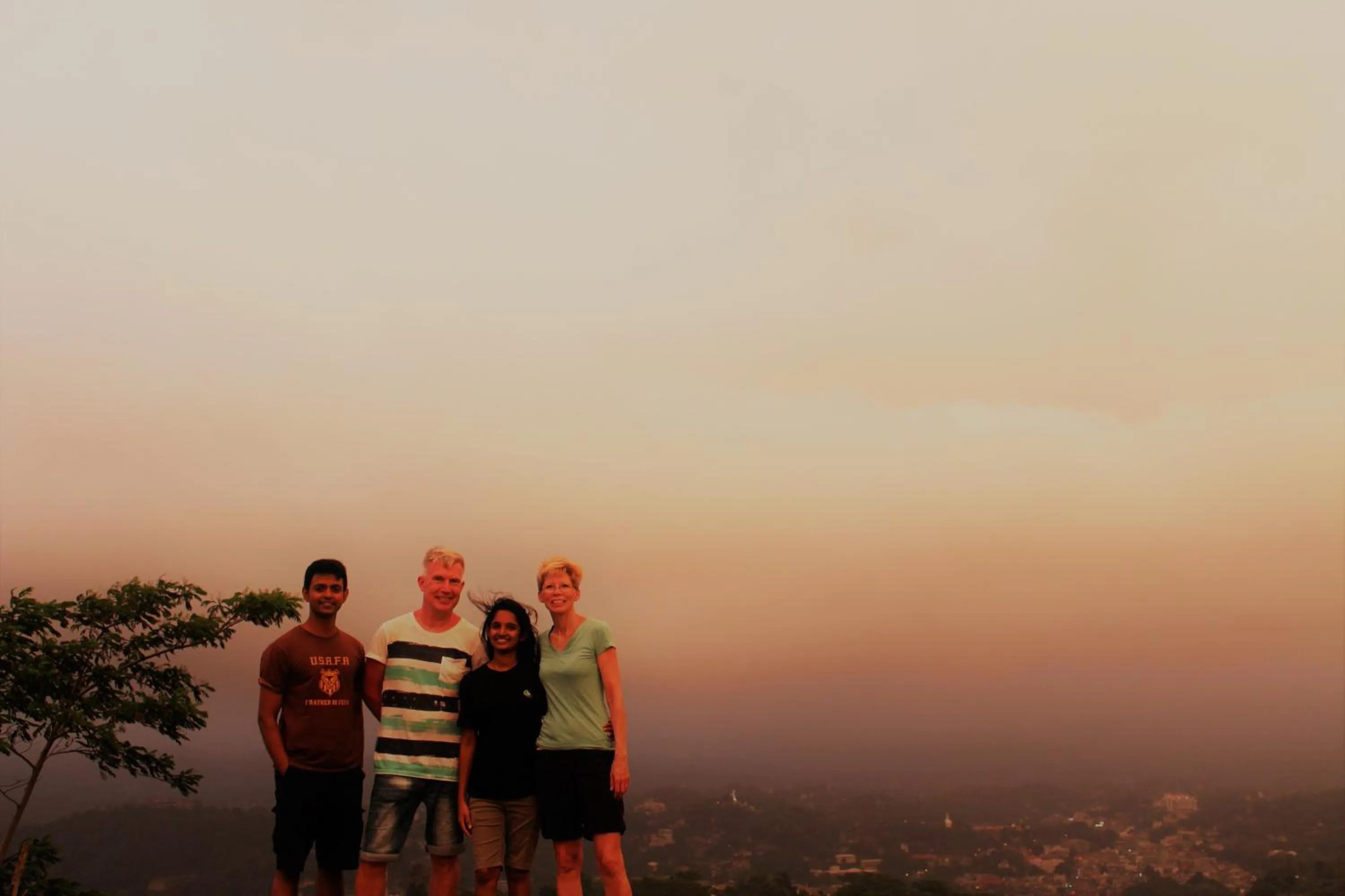 Guests in e-stay Hanthana Kandy