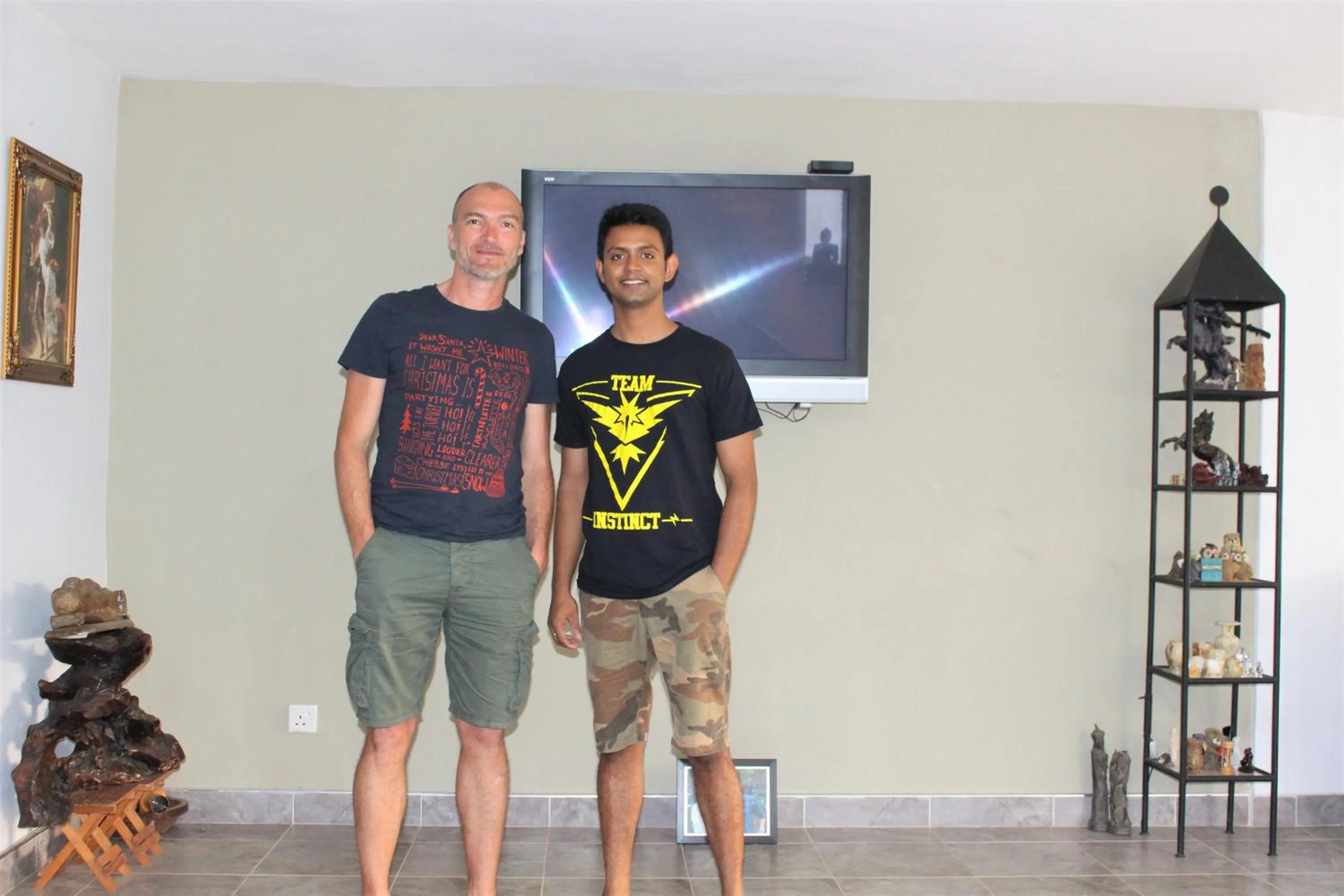 Living room in e-stay Hanthana Kandy