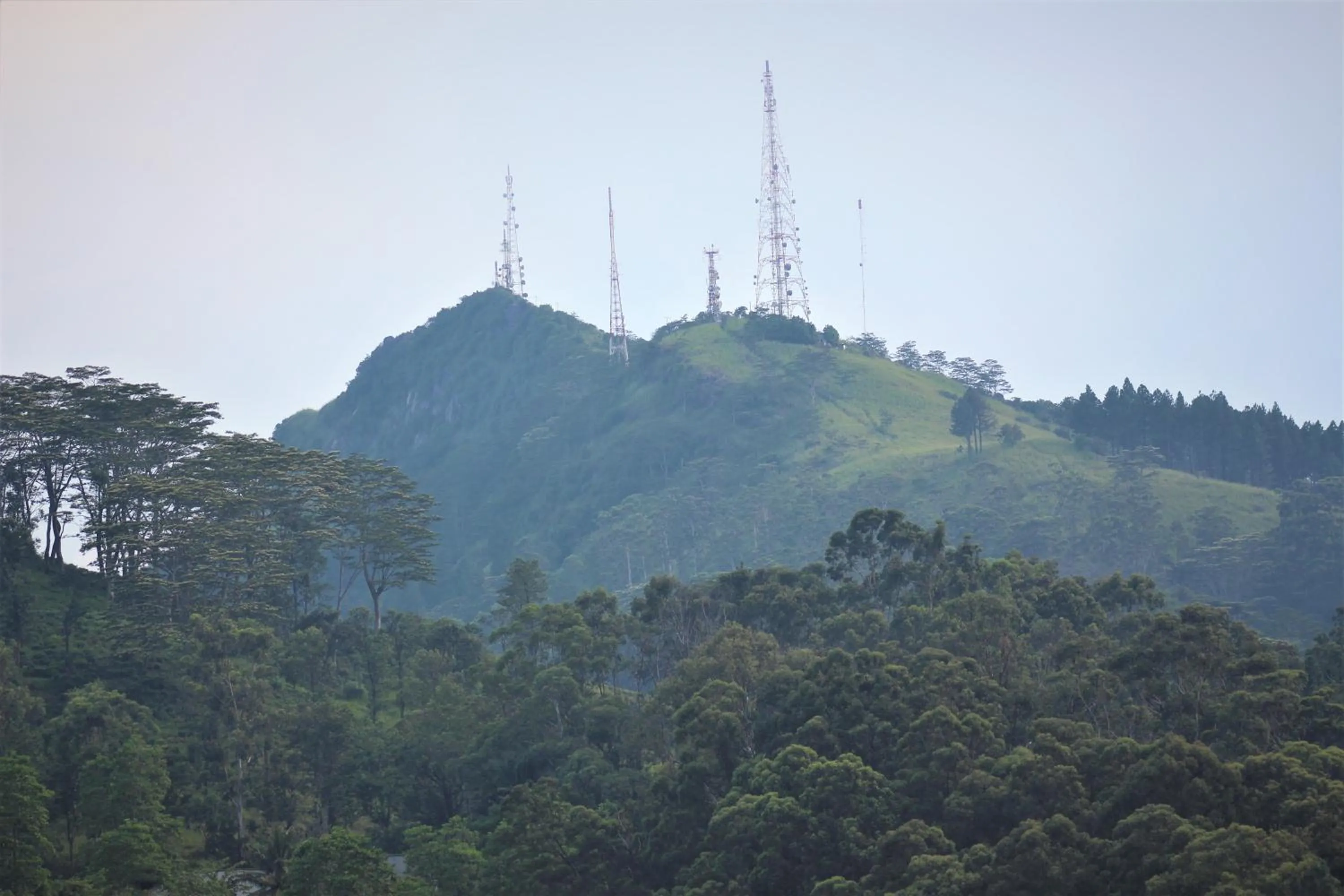 On site in e-stay Hanthana Kandy