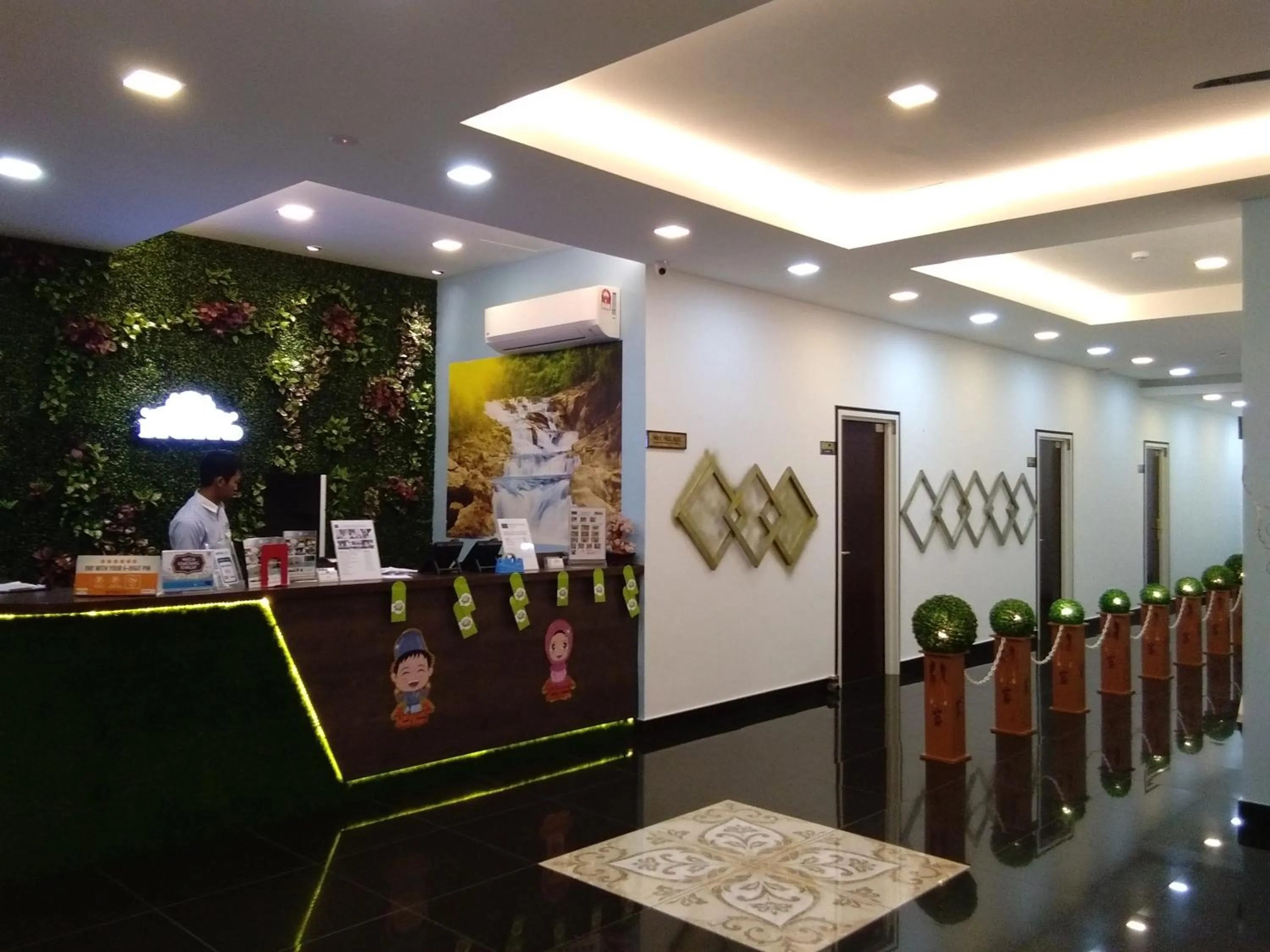 Lobby or reception in PI Grand Hotel