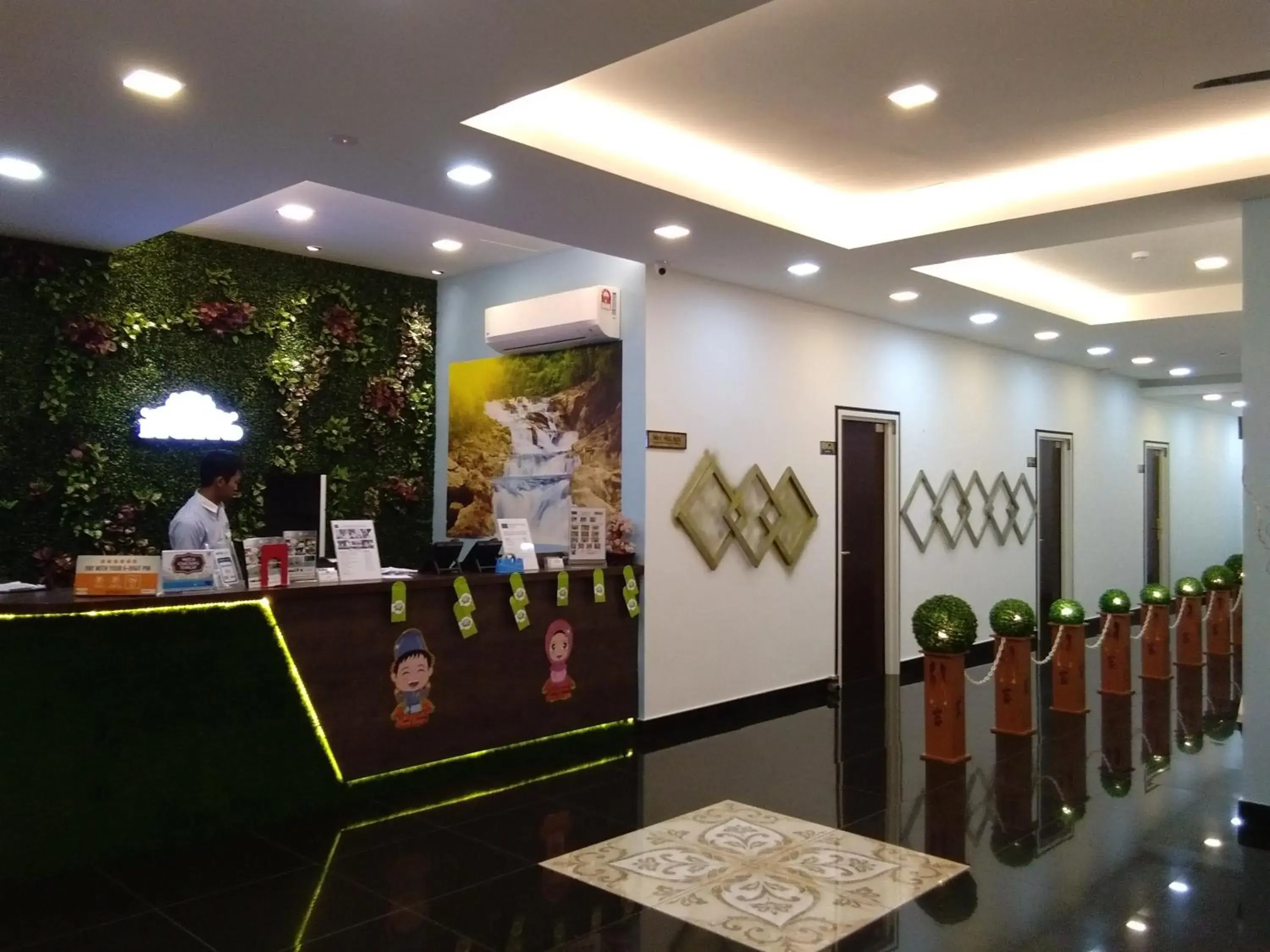 Lobby or reception in PI Grand Hotel Lobby or reception in PI Grand Hotel