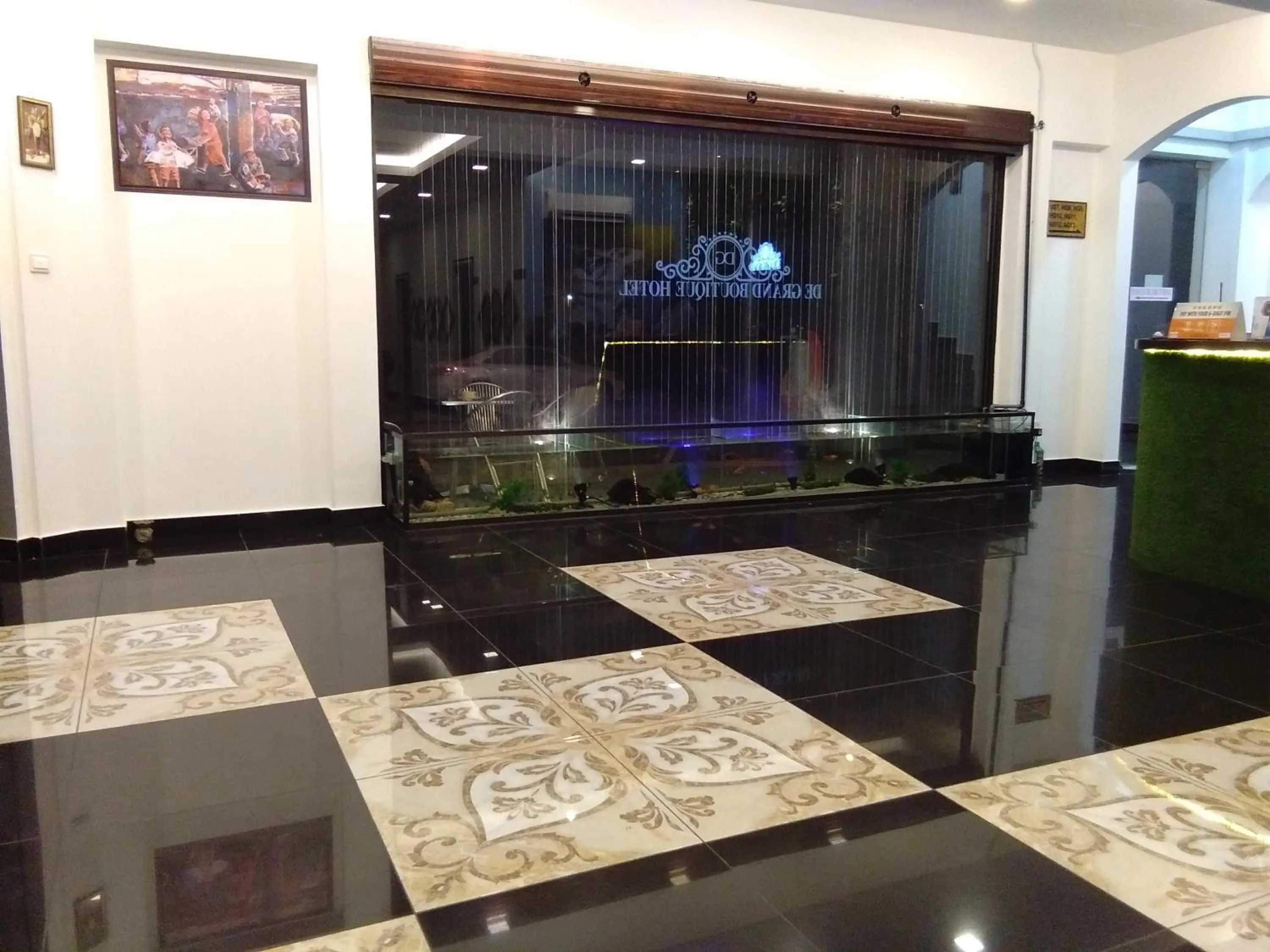 Lobby or reception in PI Grand Hotel