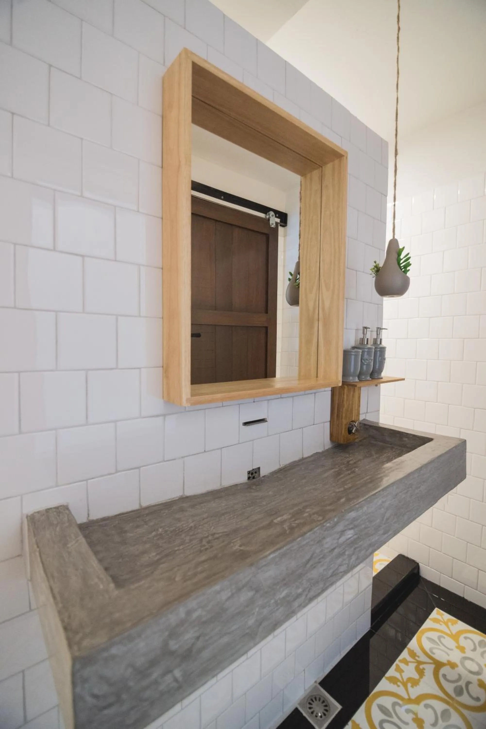 Bathroom in Chernchan Hostel