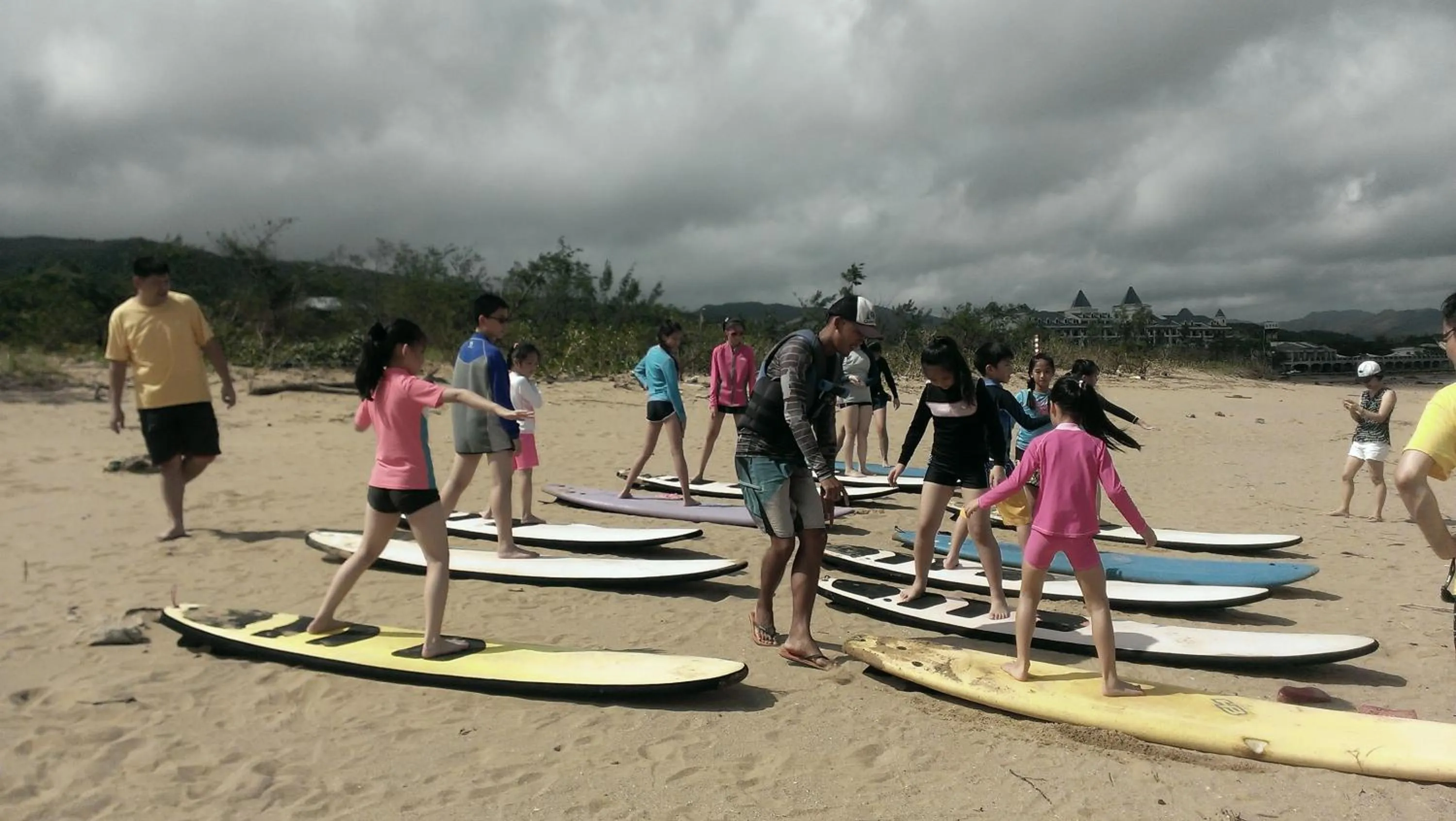 Aqua park in Being Outdoor