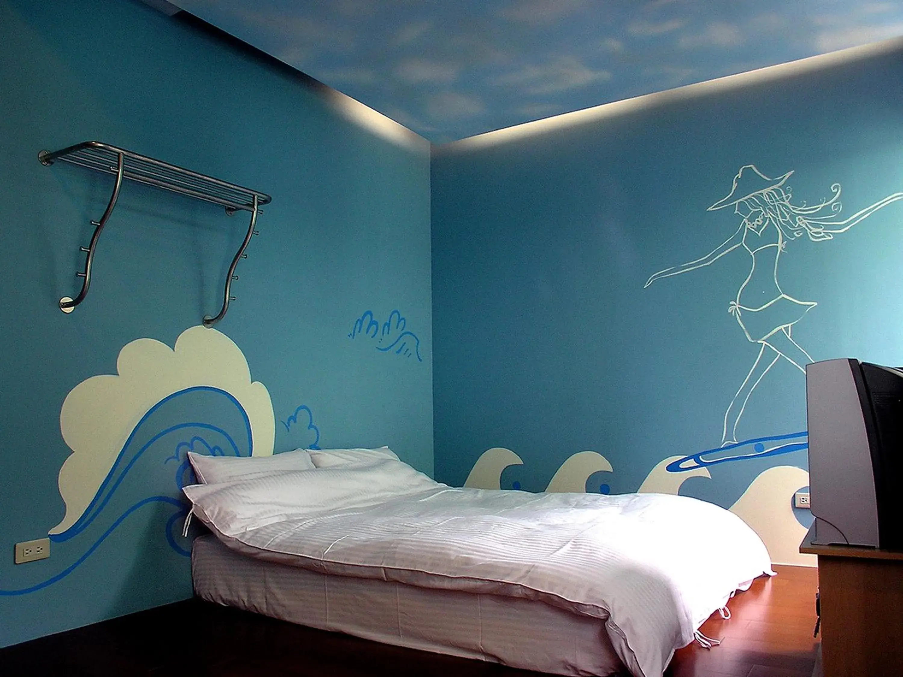 Decorative detail, Bed in Being Outdoor Decorative detail, Bed in Being Outdoor