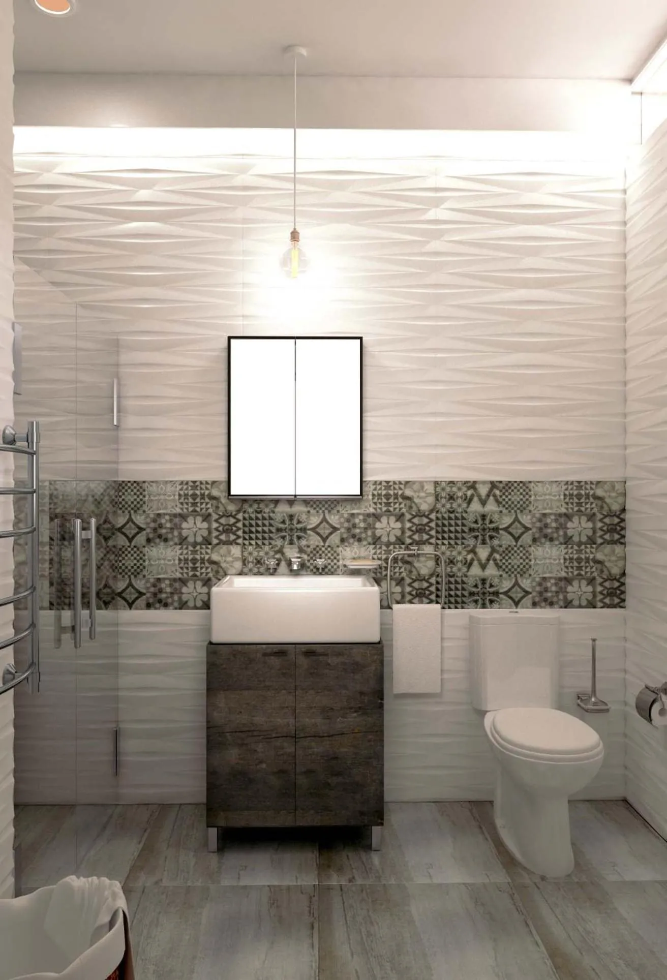 Shower in Art Studio