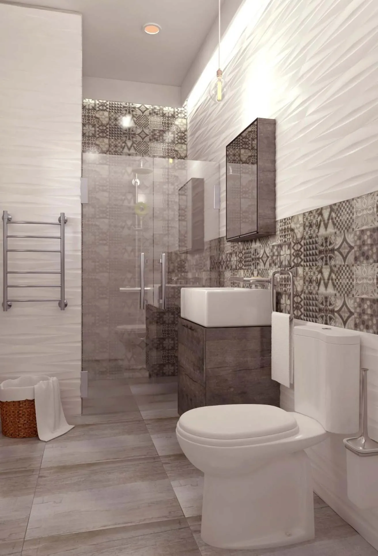 Shower in Art Studio