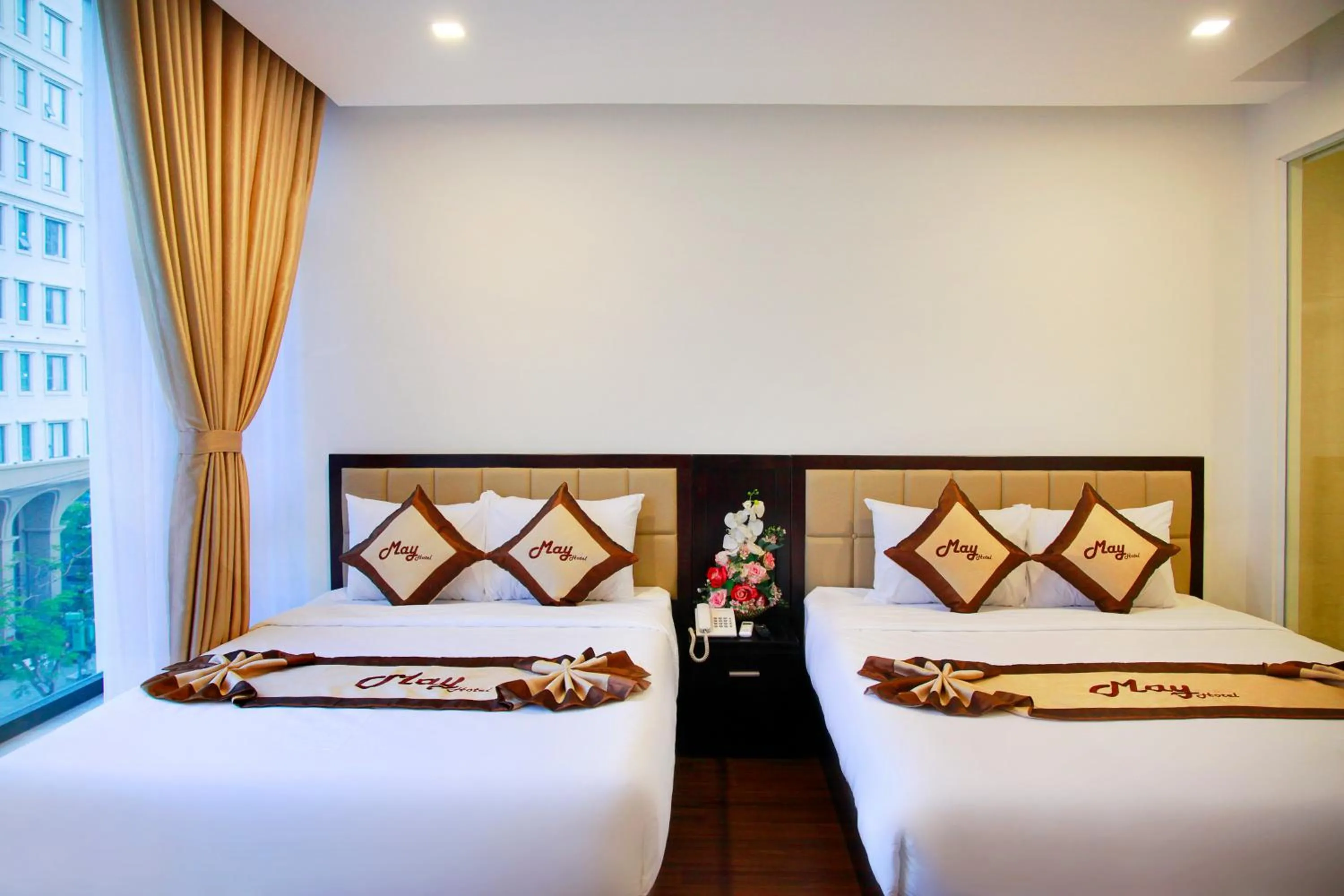 Photo of the whole room, Bed in May Hotel