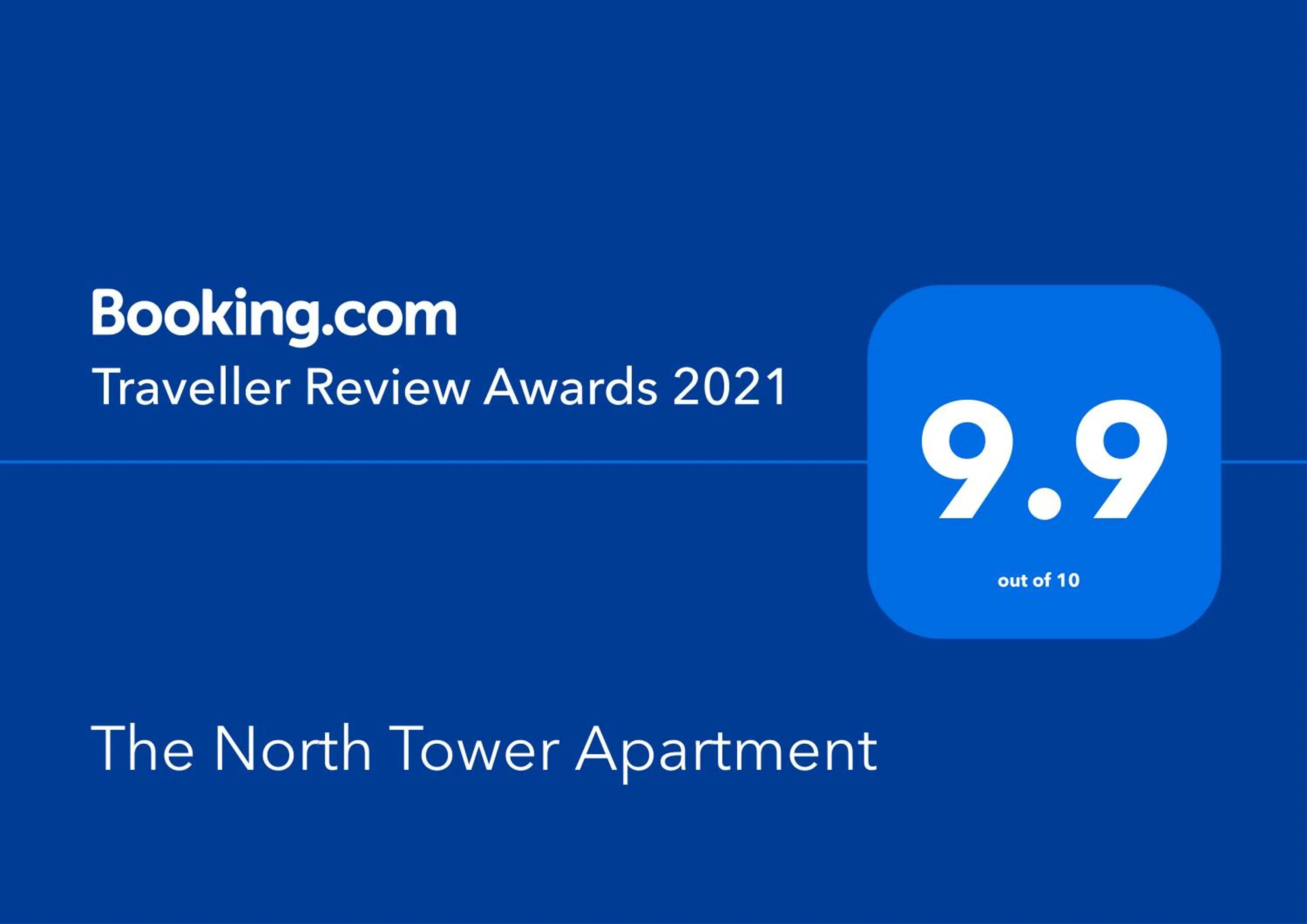 Certificate/Award in The North Tower Apartment