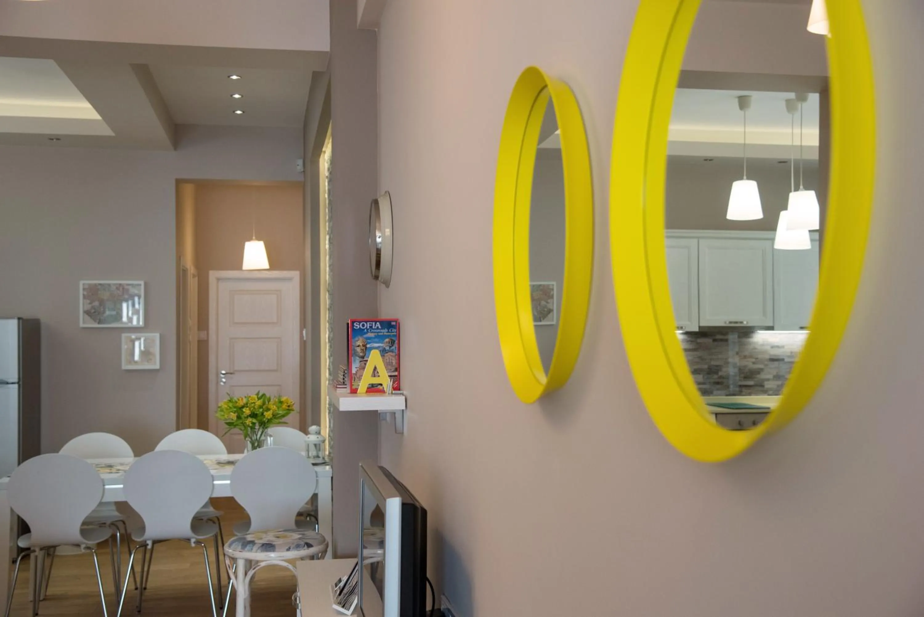 Dining area in The North Tower Apartment