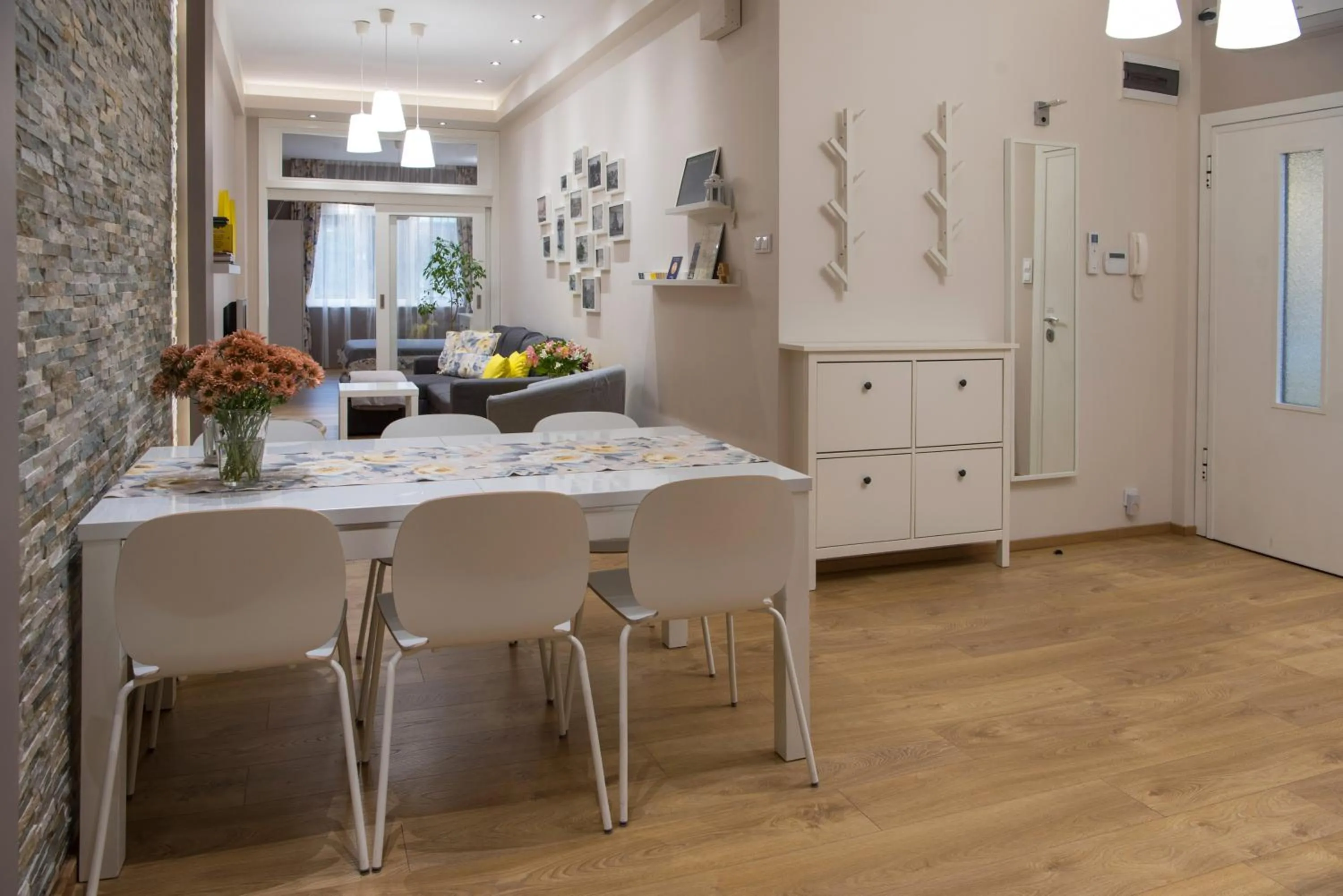 Dining area in The North Tower Apartment