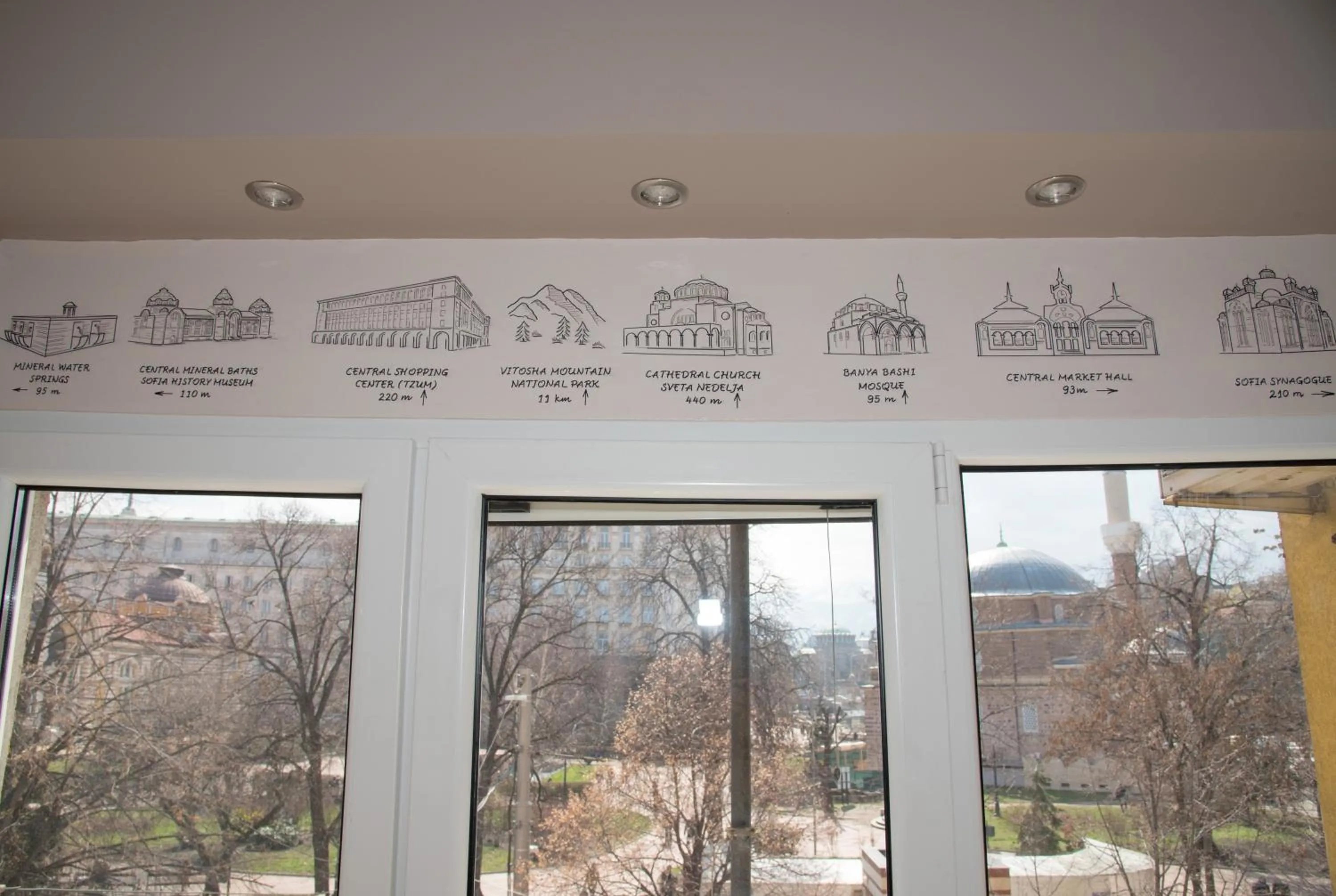 Landmark view in The North Tower Apartment