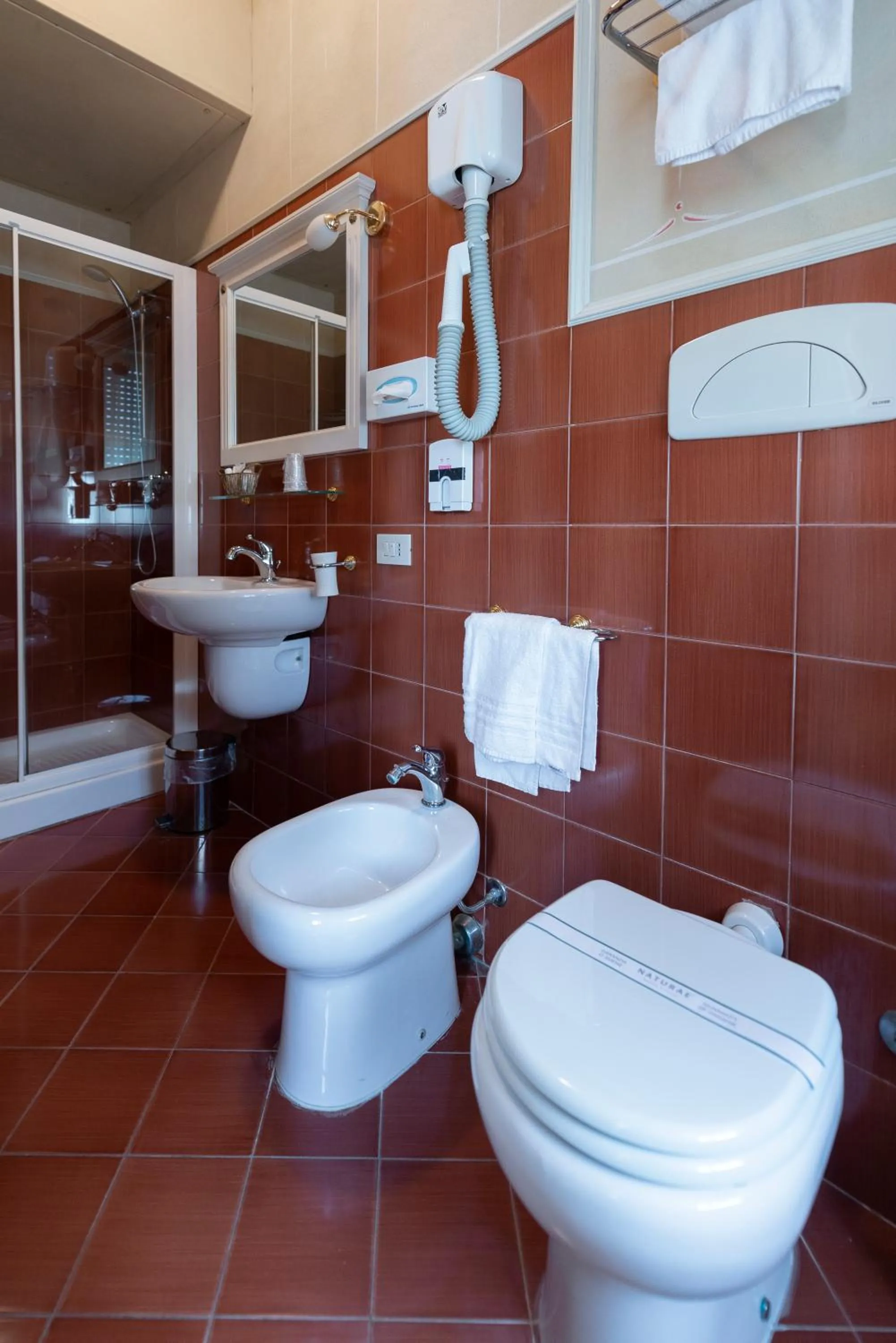 Toilet in Hotel Gennarino