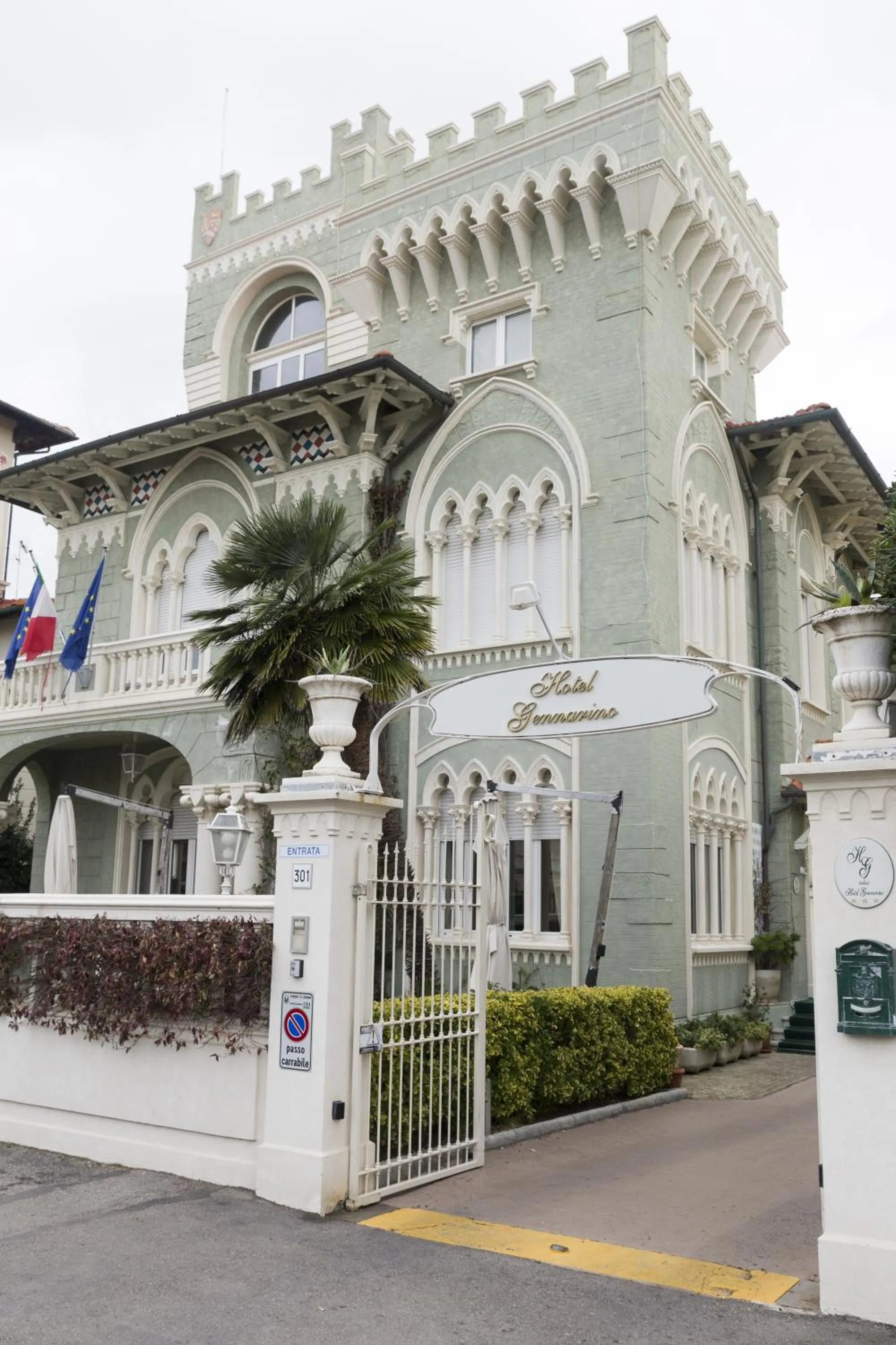 Facade/entrance in Hotel Gennarino