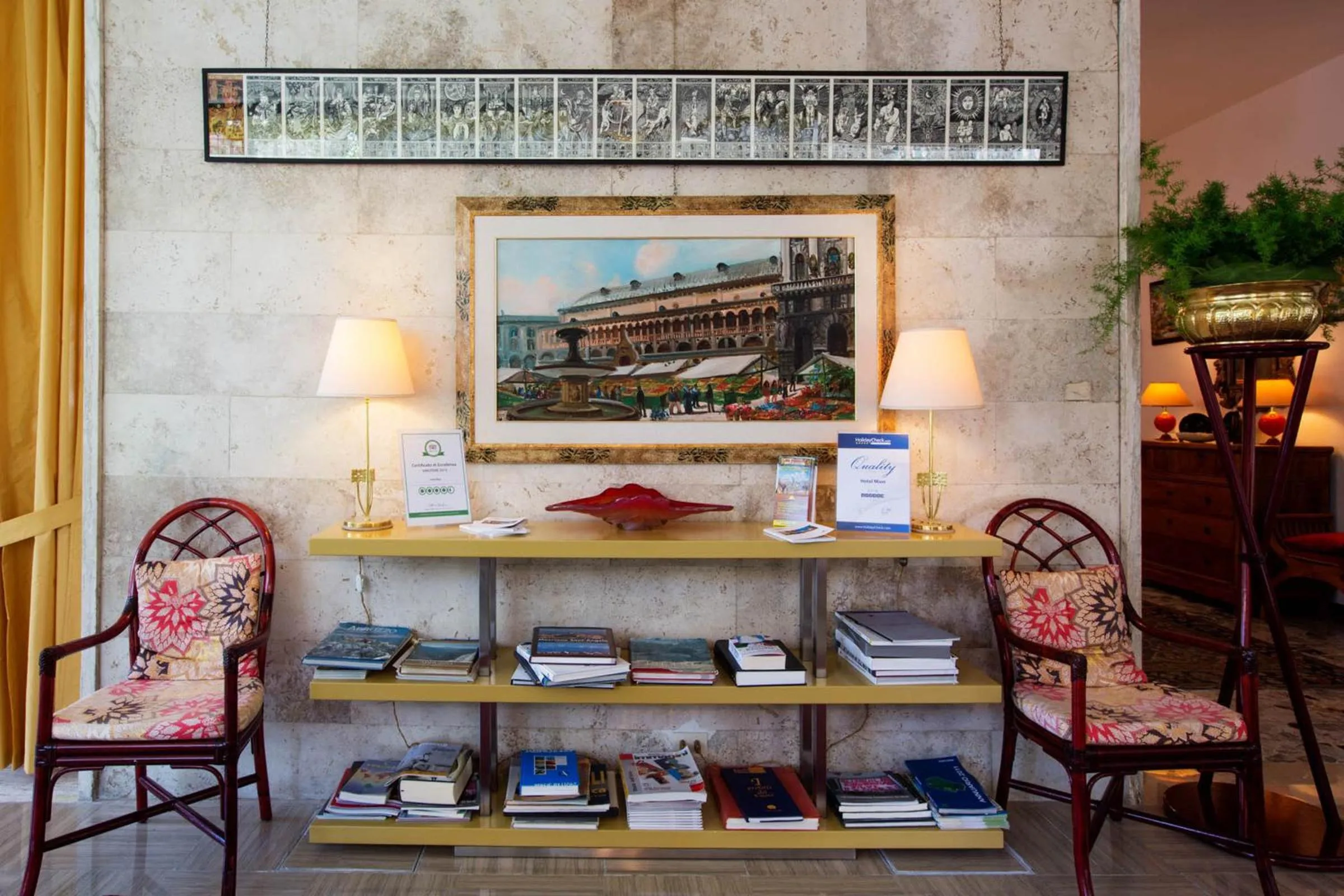 Lobby or reception in Hotel Mion Charme & Relax