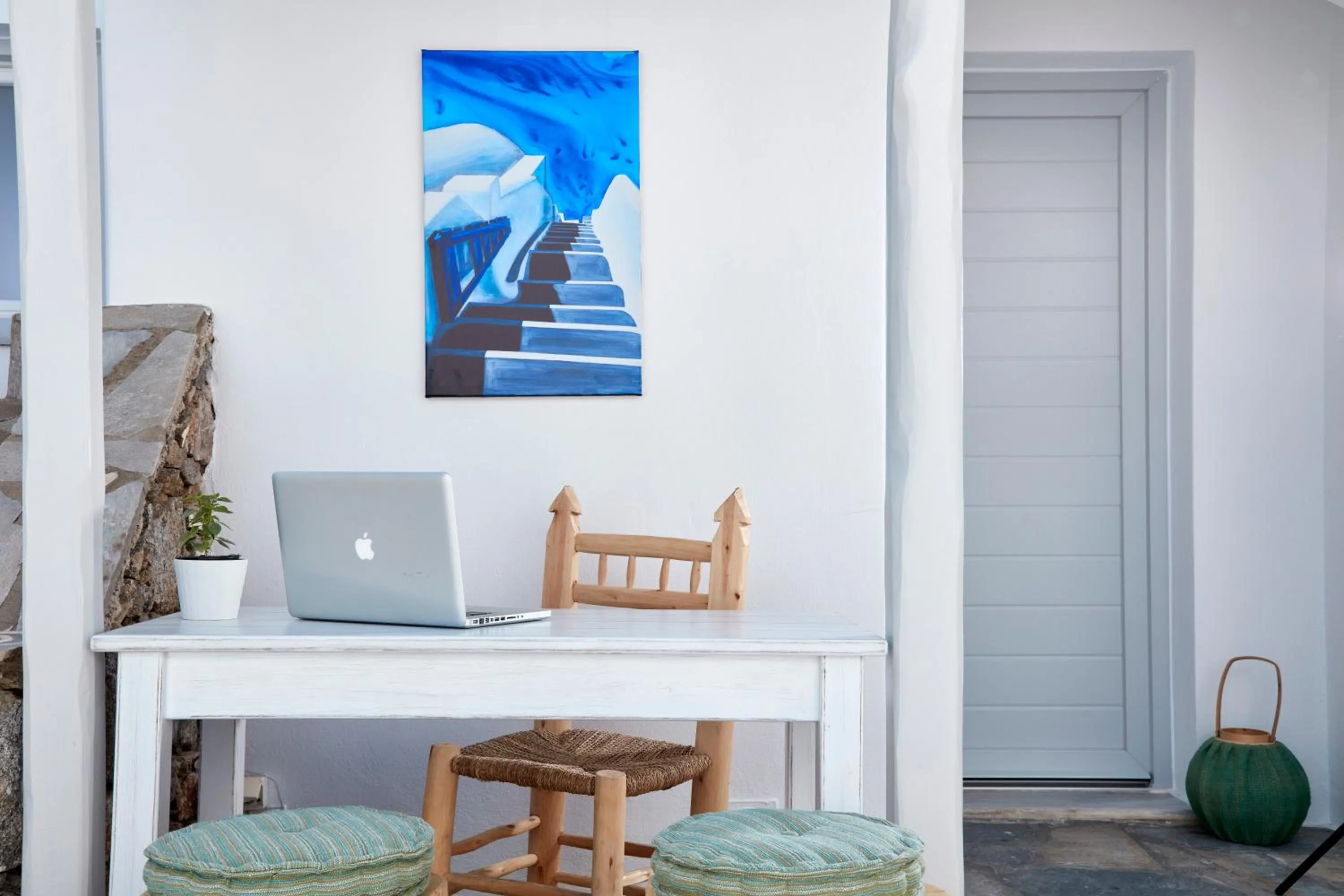 Lobby or reception in Mykonos Town Suites