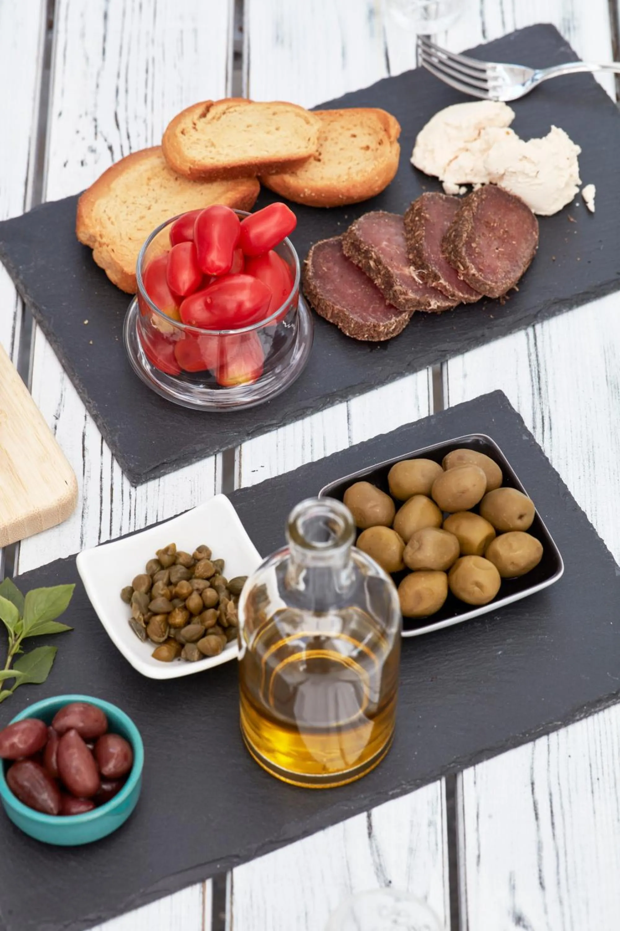 Food close-up in Mykonos Town Suites