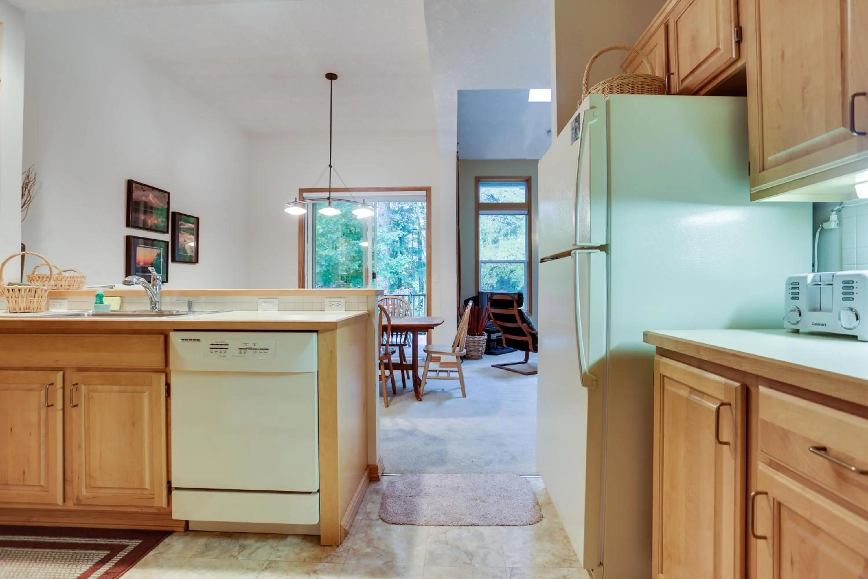 Kitchen or kitchenette in Golfer's Villa at the Resort on the Mountain