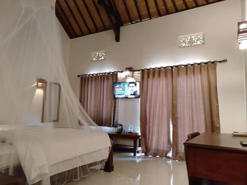 TV and multimedia, Bed in Batu Ampar Menjangan TV and multimedia, Bed in Batu Ampar Menjangan