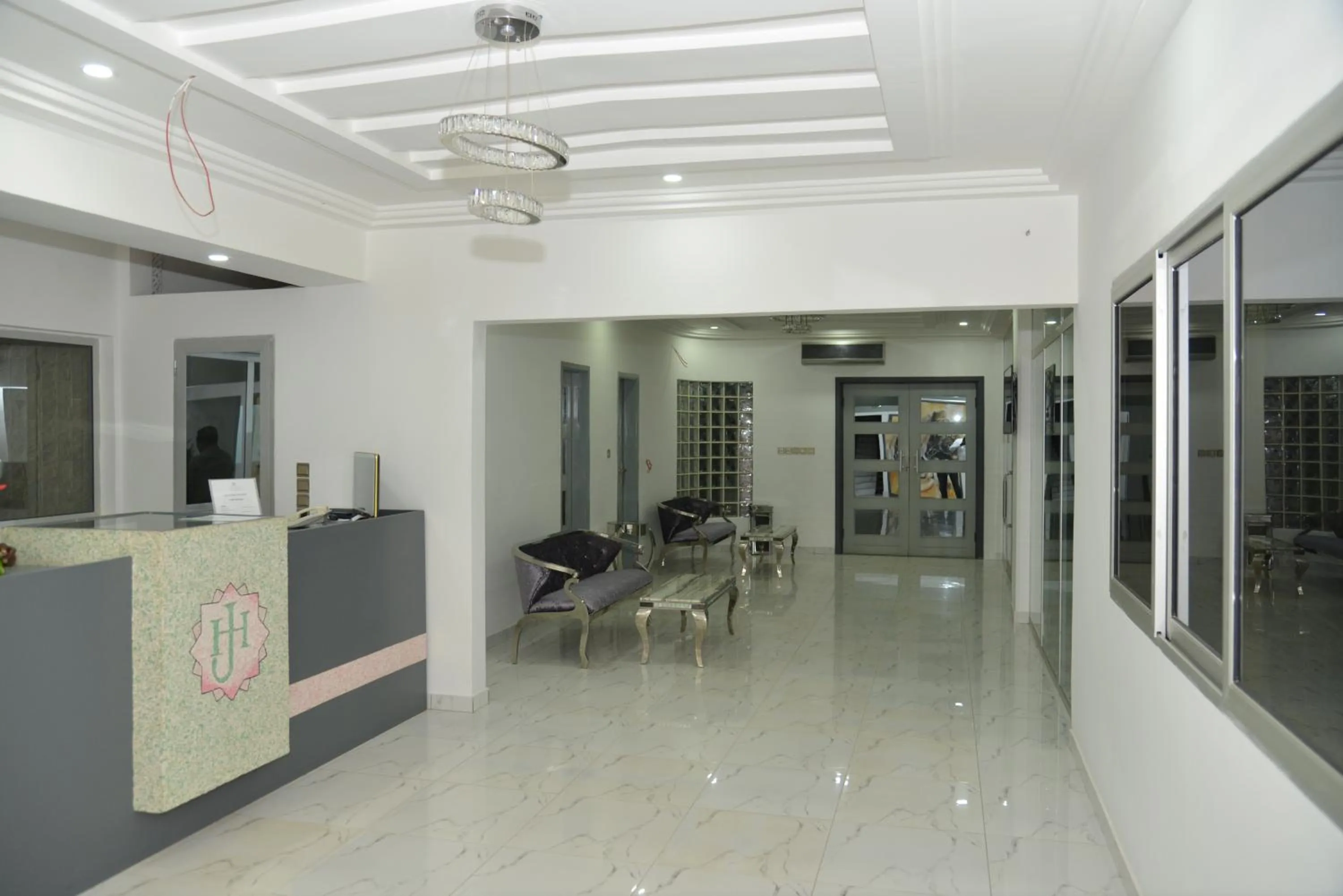 Lobby or reception in Jess Hotel Kpalimé