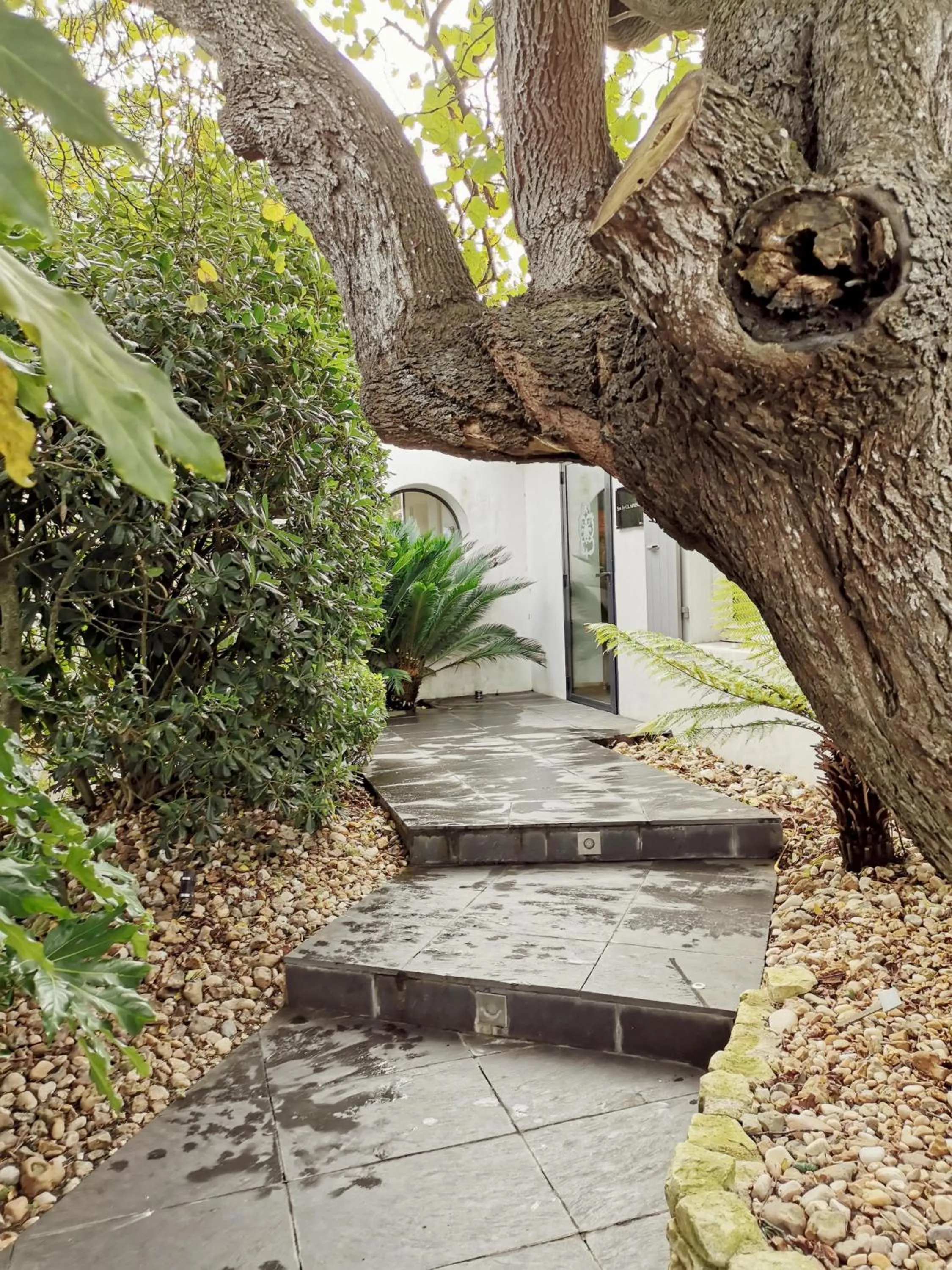 Garden in Le Clos Saint-Martin Hôtel & Spa