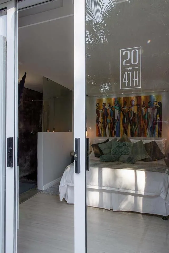 Patio in Luxury Upmarket Guesthouse 20 on 4th