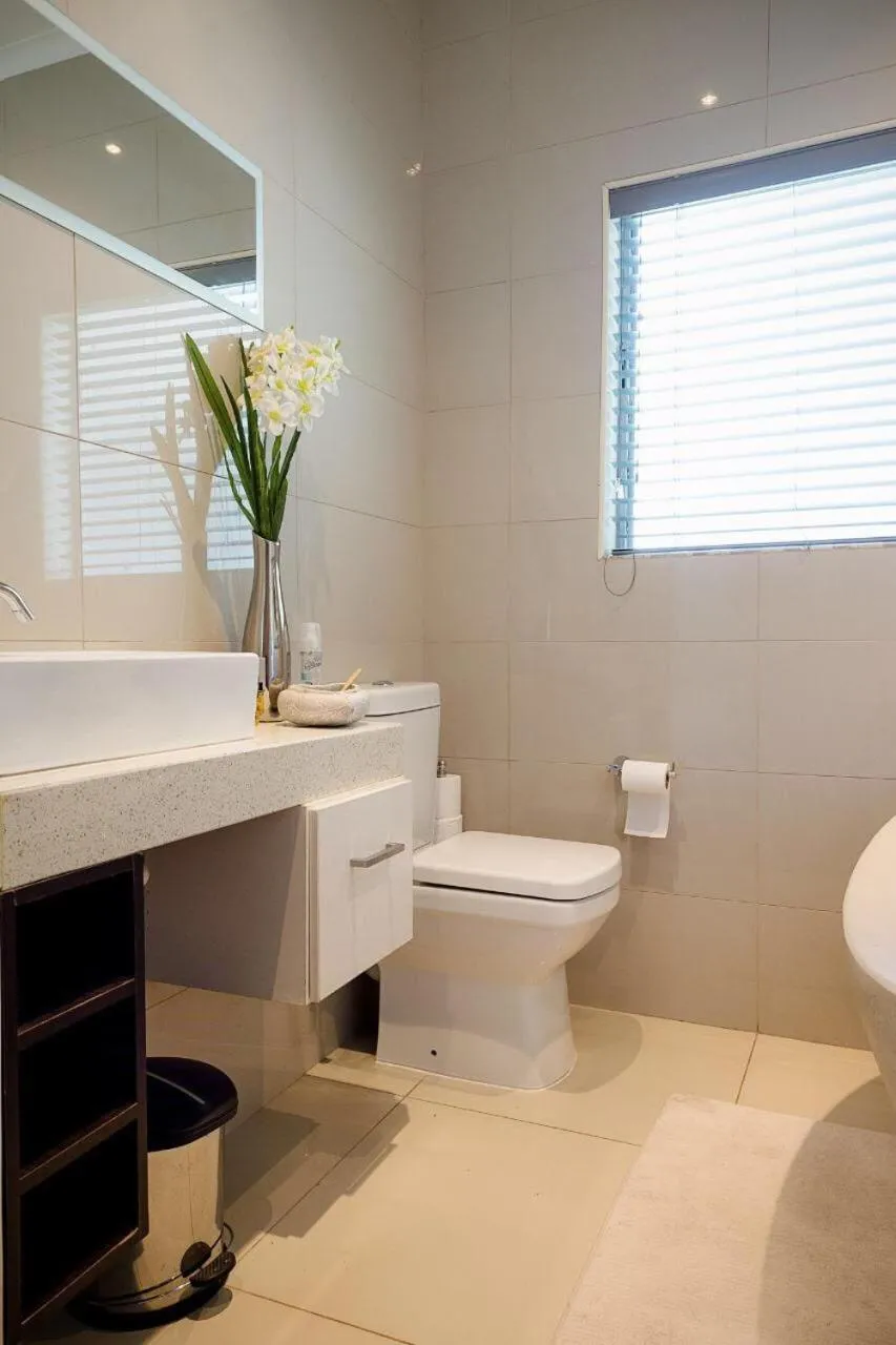 Bathroom in Luxury Upmarket Guesthouse 20 on 4th