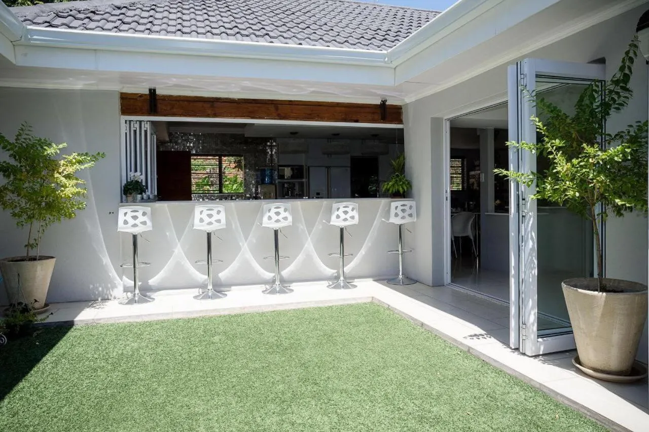 Patio in Luxury Upmarket Guesthouse 20 on 4th