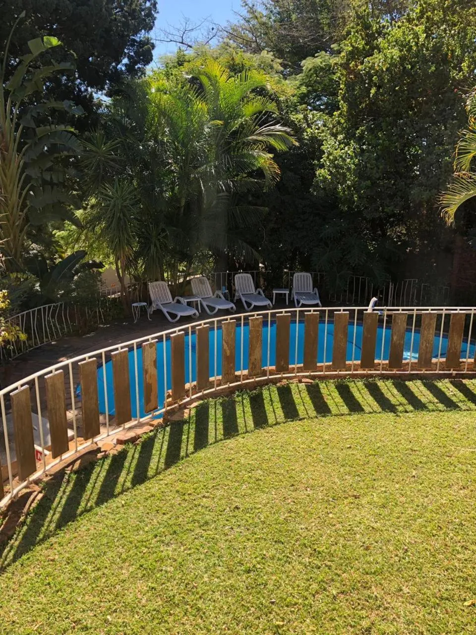 Pool view in Luxury Upmarket Guesthouse 20 on 4th