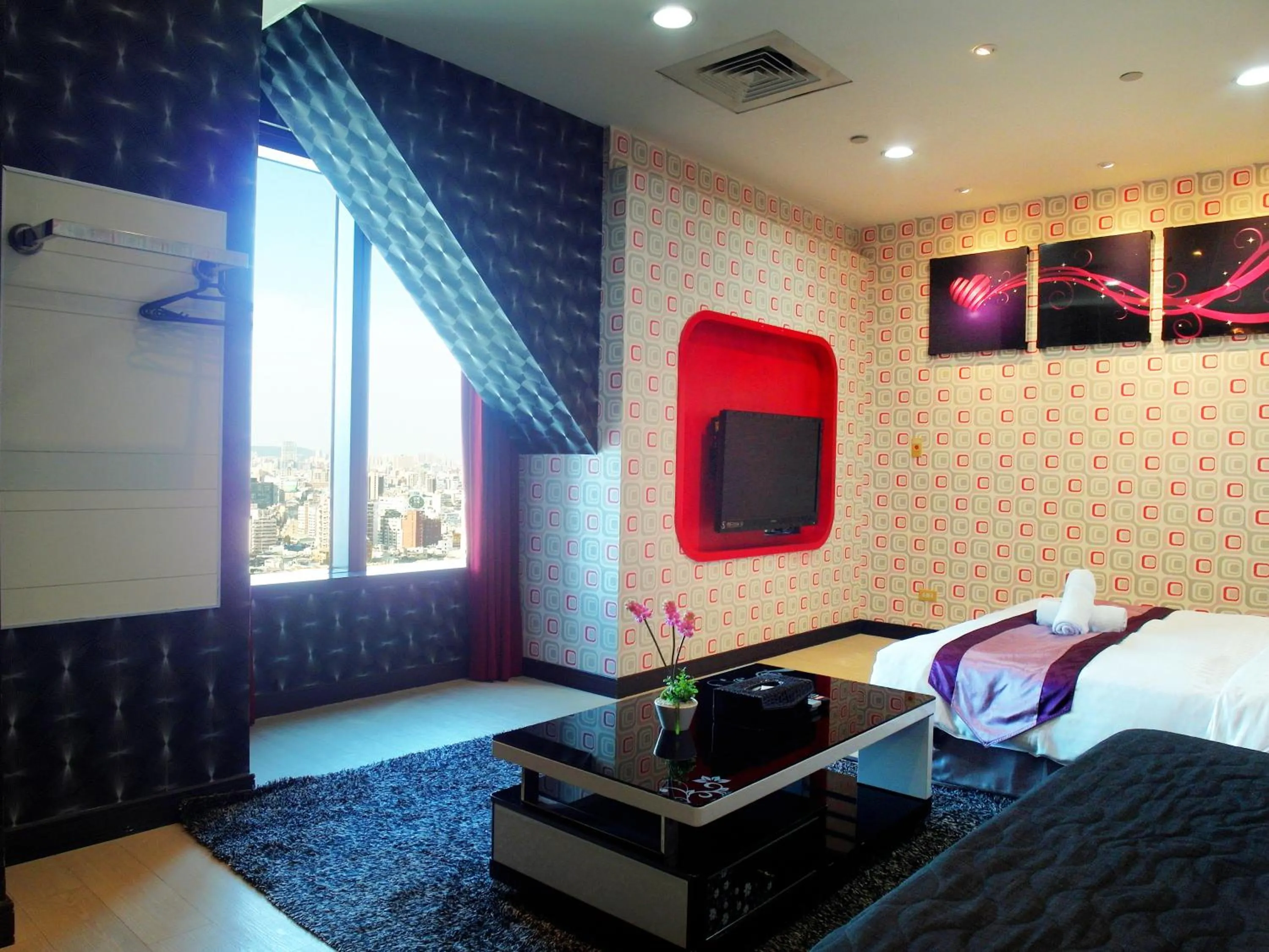 Bed in Neo Sky Hotel