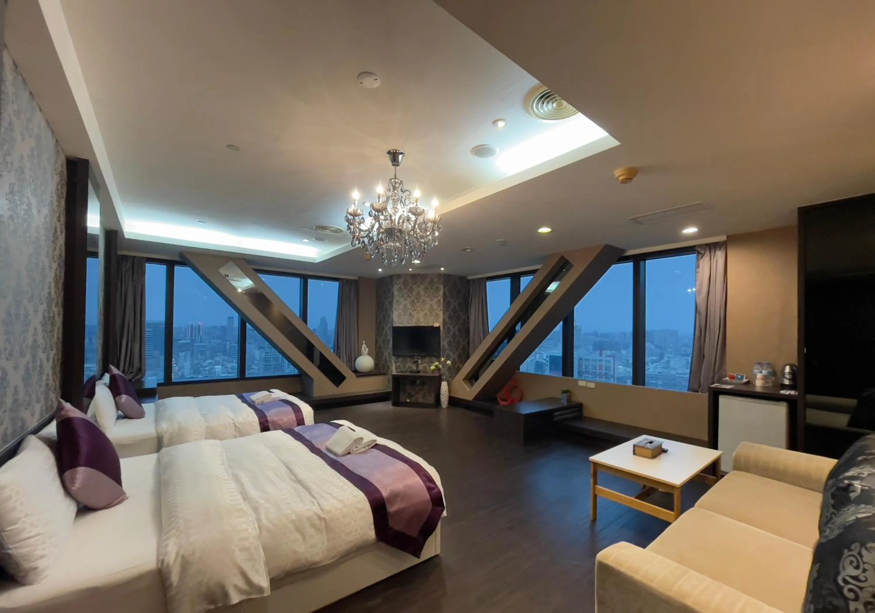 Bed in Neo Sky Hotel