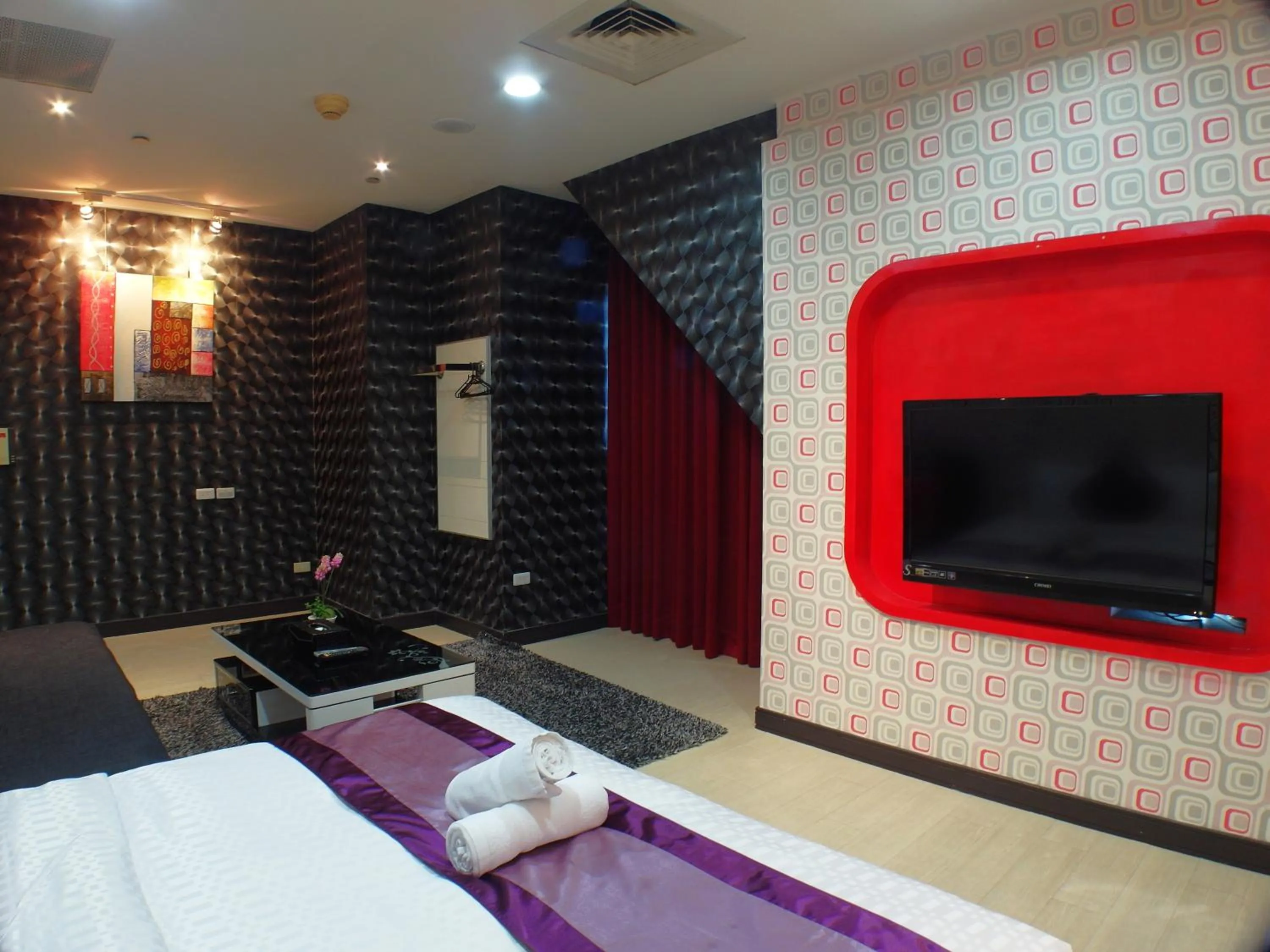 Bed in Neo Sky Hotel