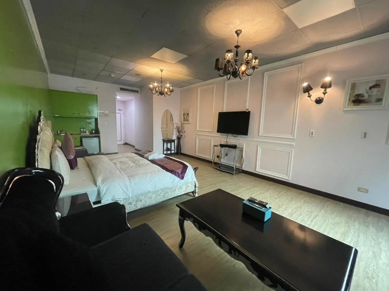 Bed in Neo Sky Hotel