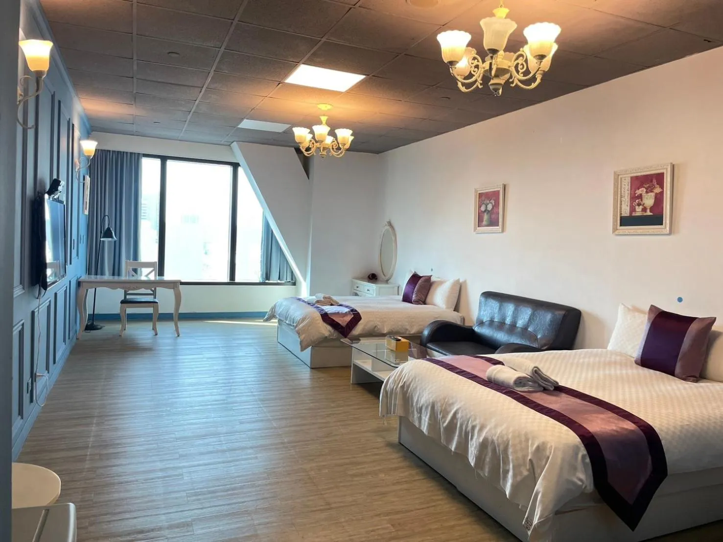 Bed in Neo Sky Hotel