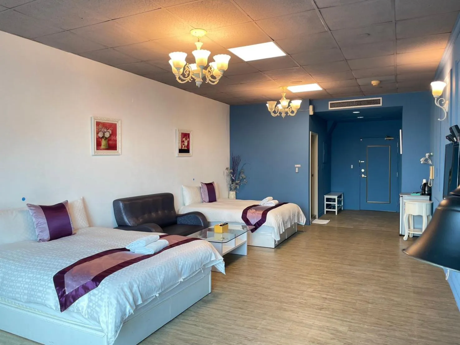 Bed in Neo Sky Hotel