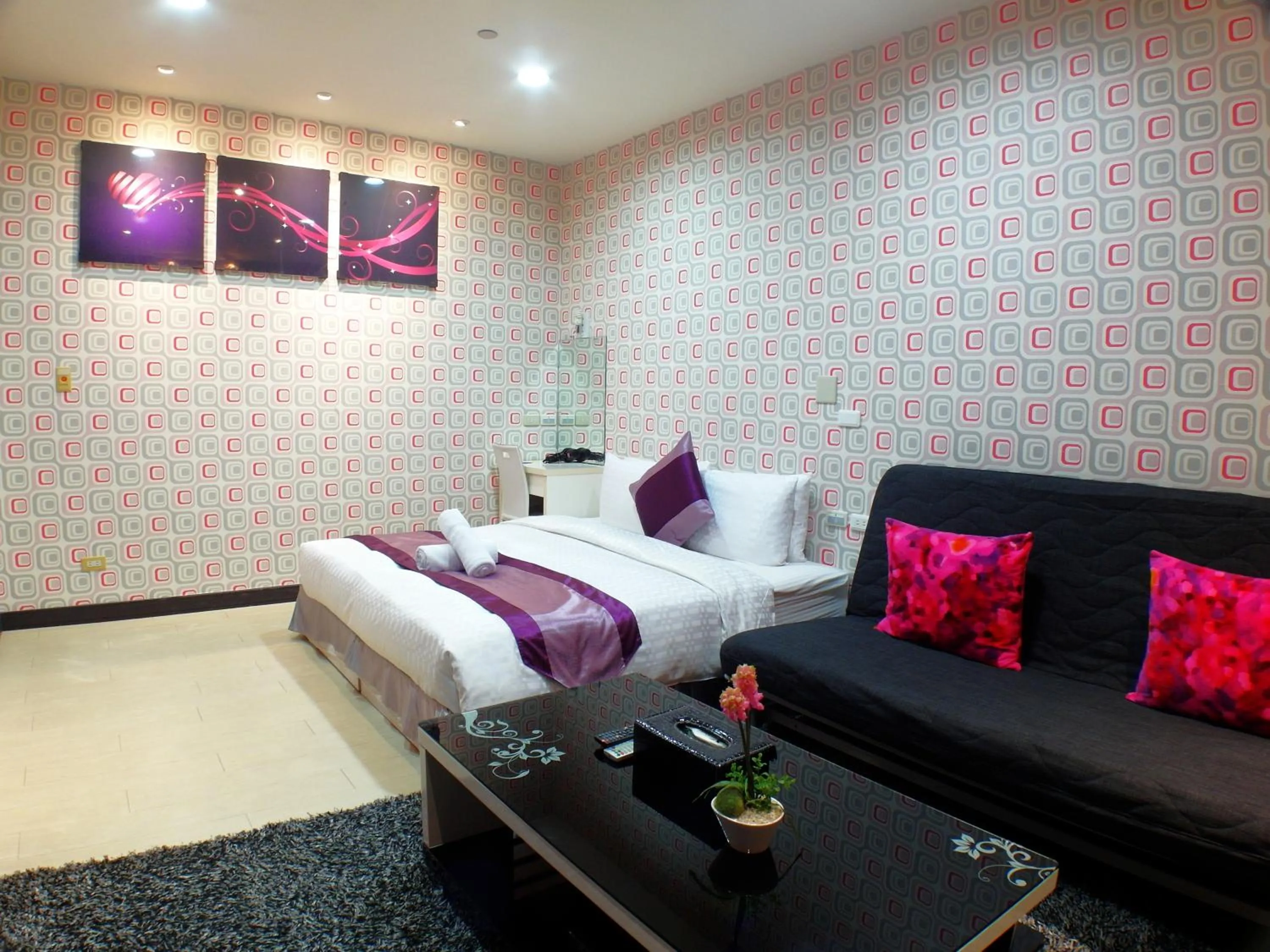 Bed in Neo Sky Hotel