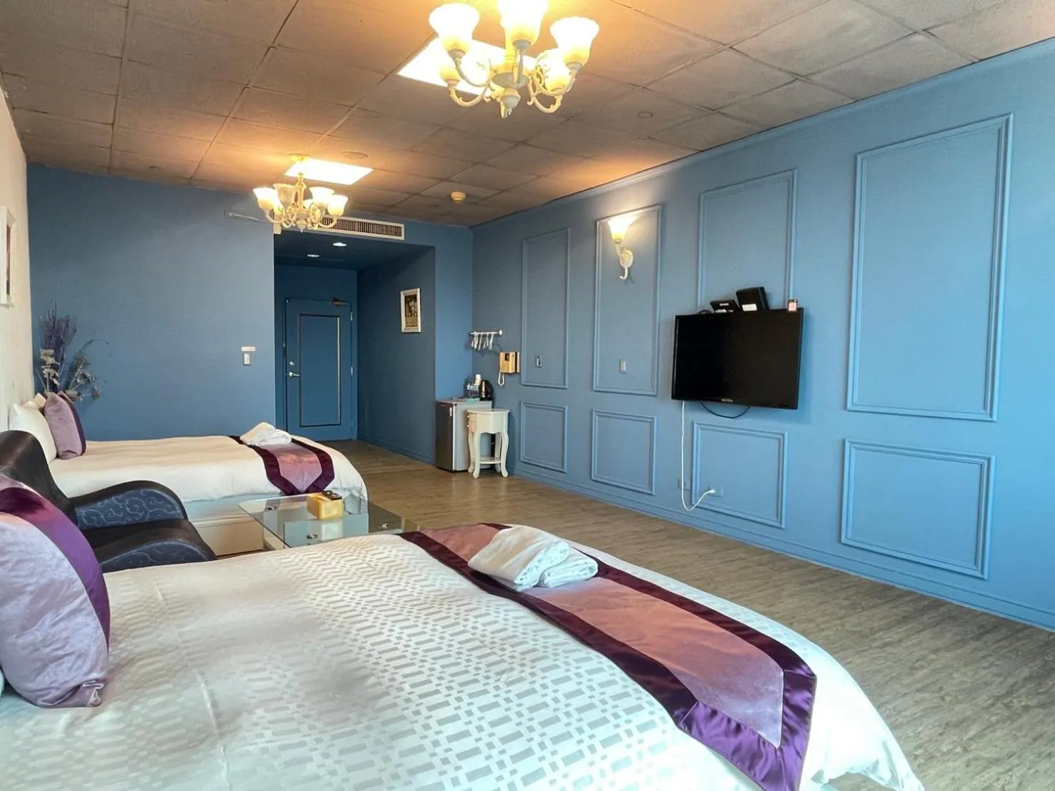 Bed in Neo Sky Hotel